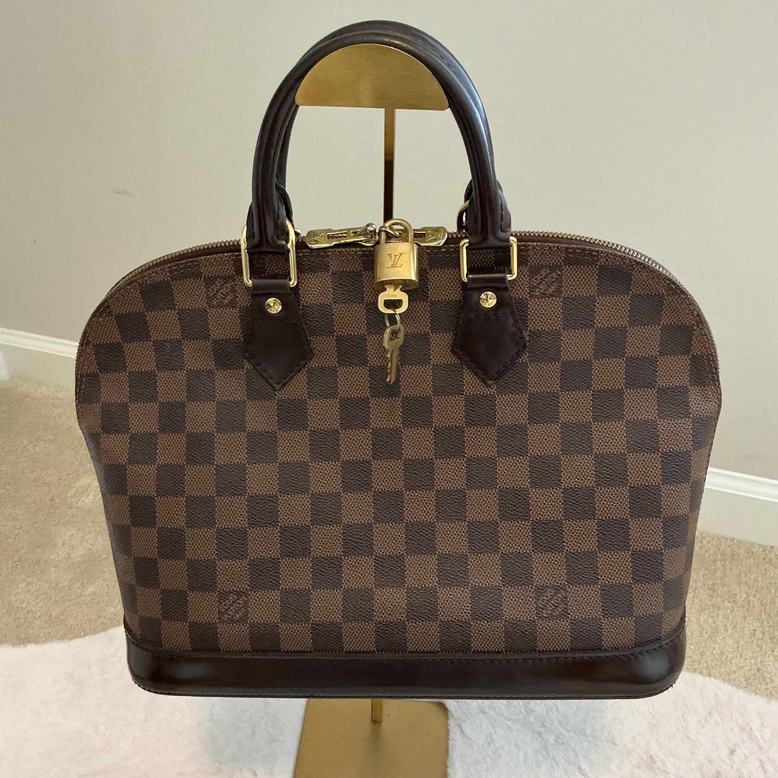 Louis Vuitton PM Damier Ebene Alma