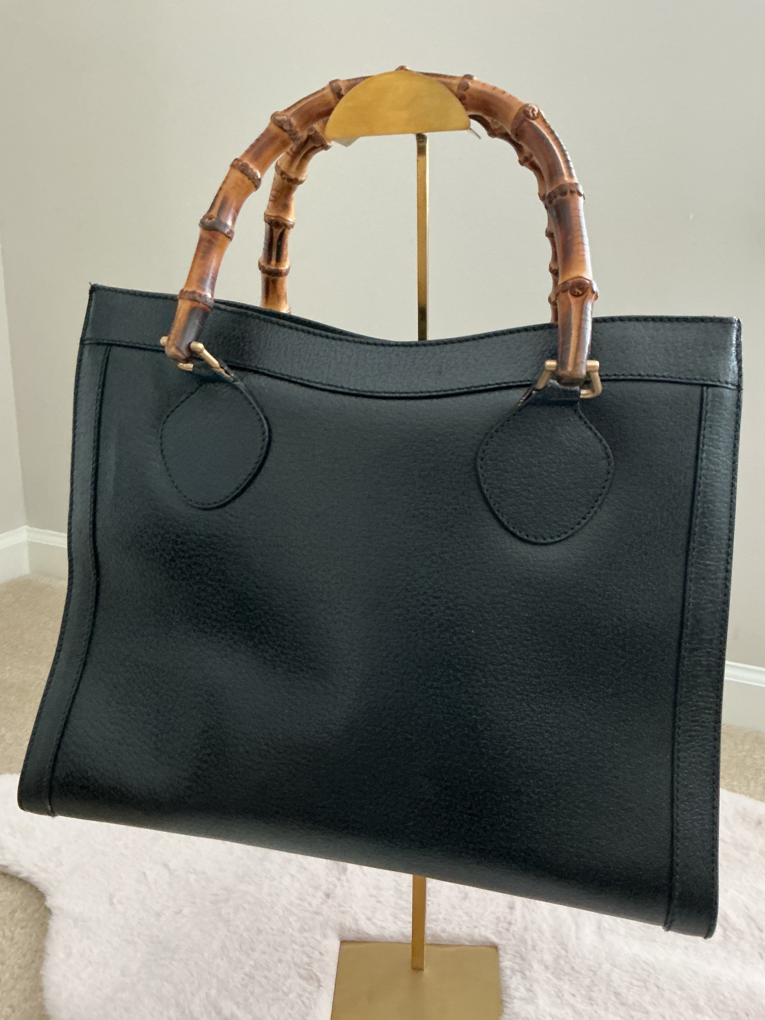 GUCCI DIANA BAMBOO HANDLE SHOULDER BAG