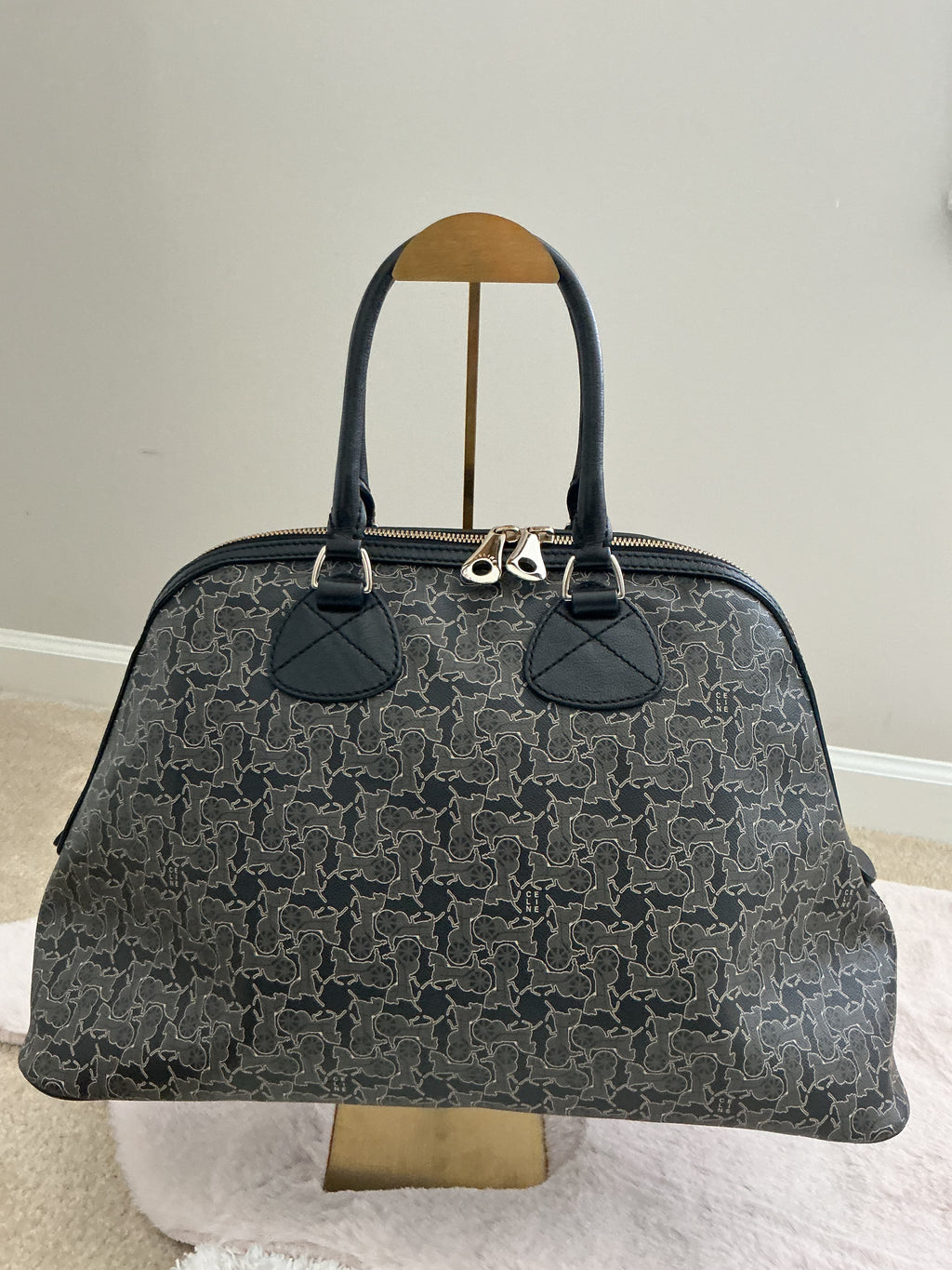 Celine Vintage Monogram Horse and Carriage Alma