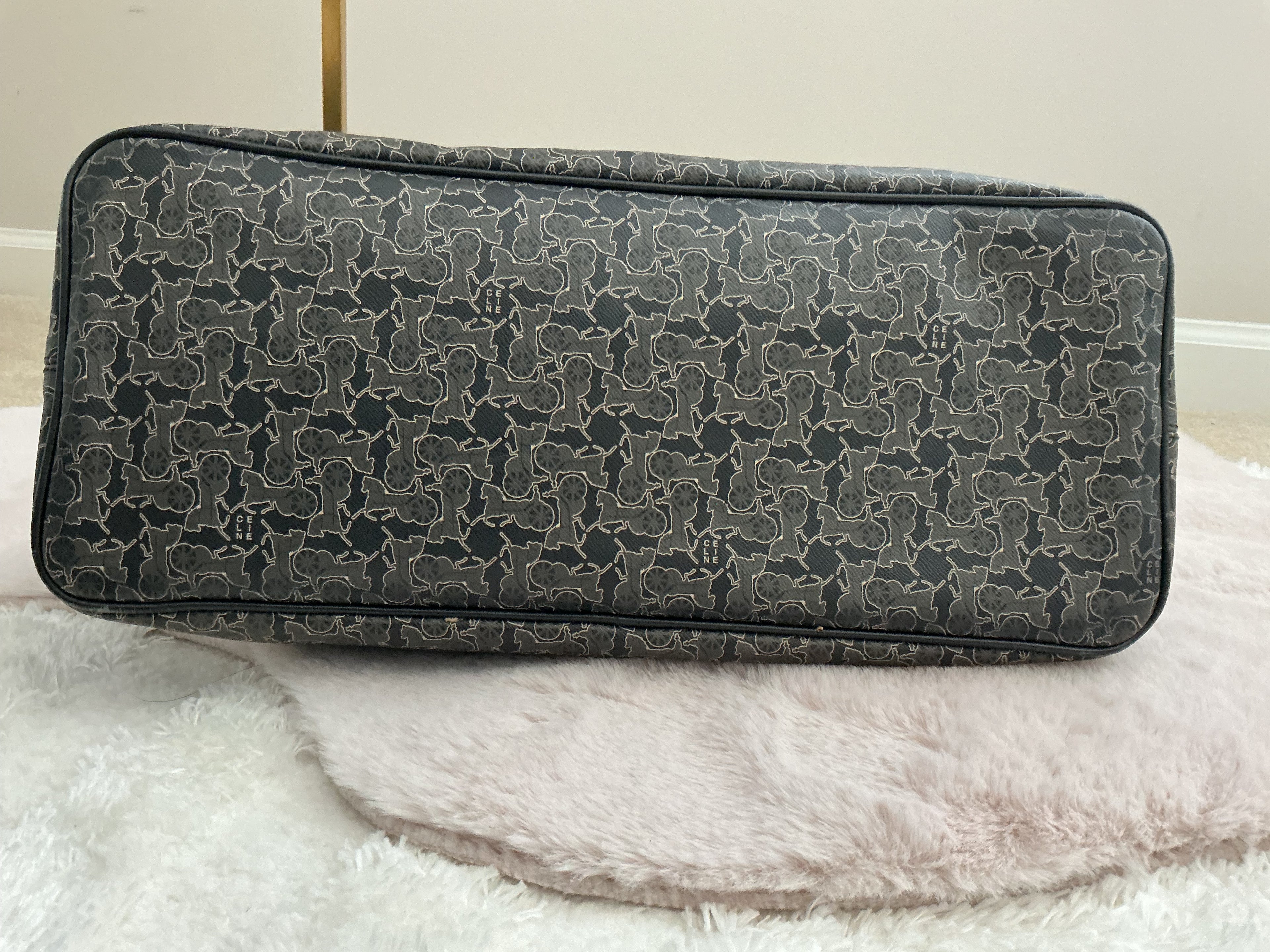 Celine Vintage Monogram Horse and Carriage Alma