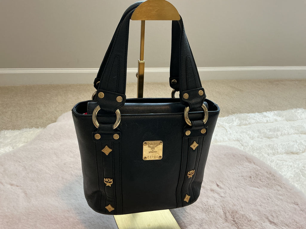 MCM BUCKET SHOULDER BAG