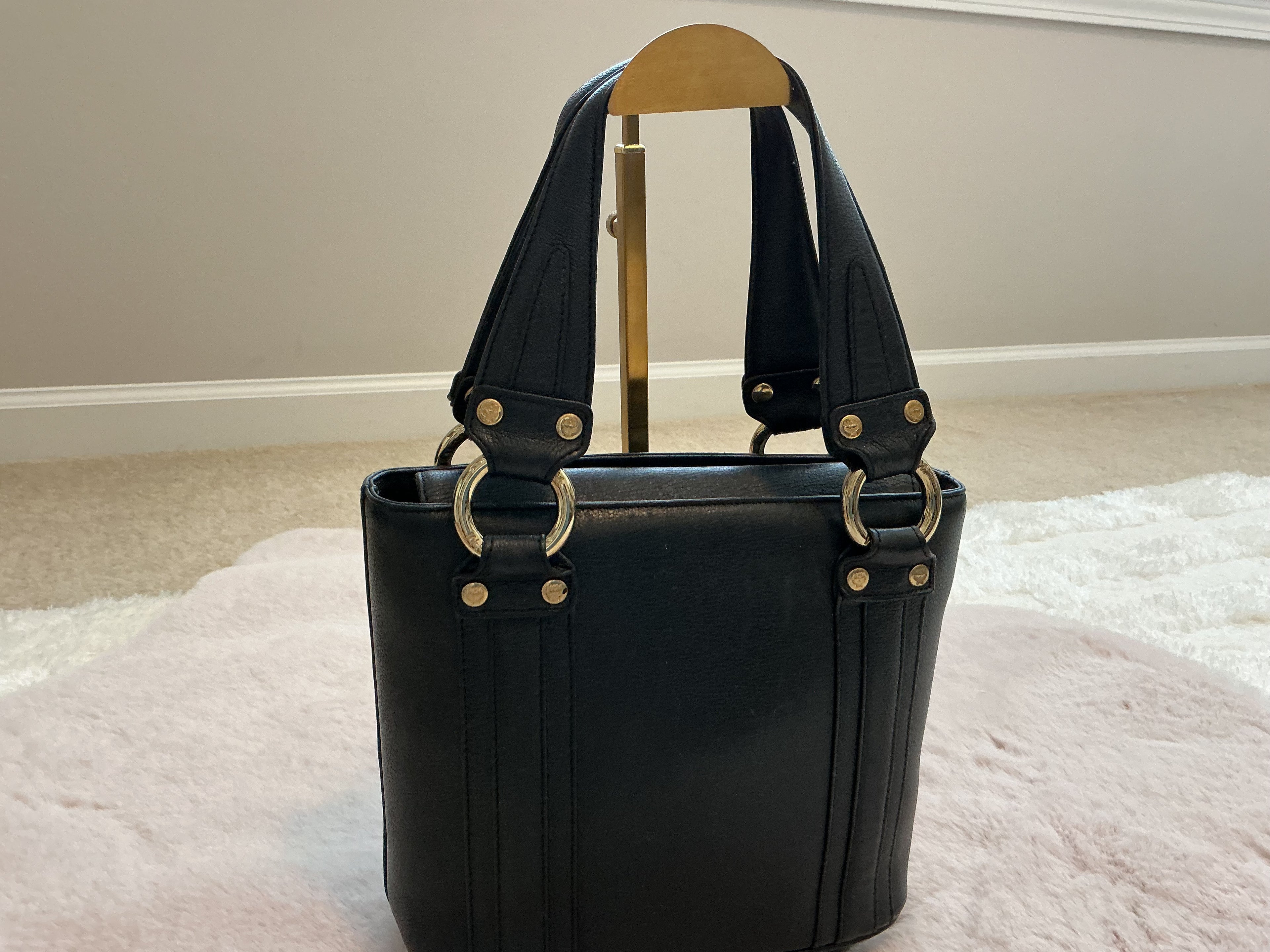 MCM BUCKET SHOULDER BAG