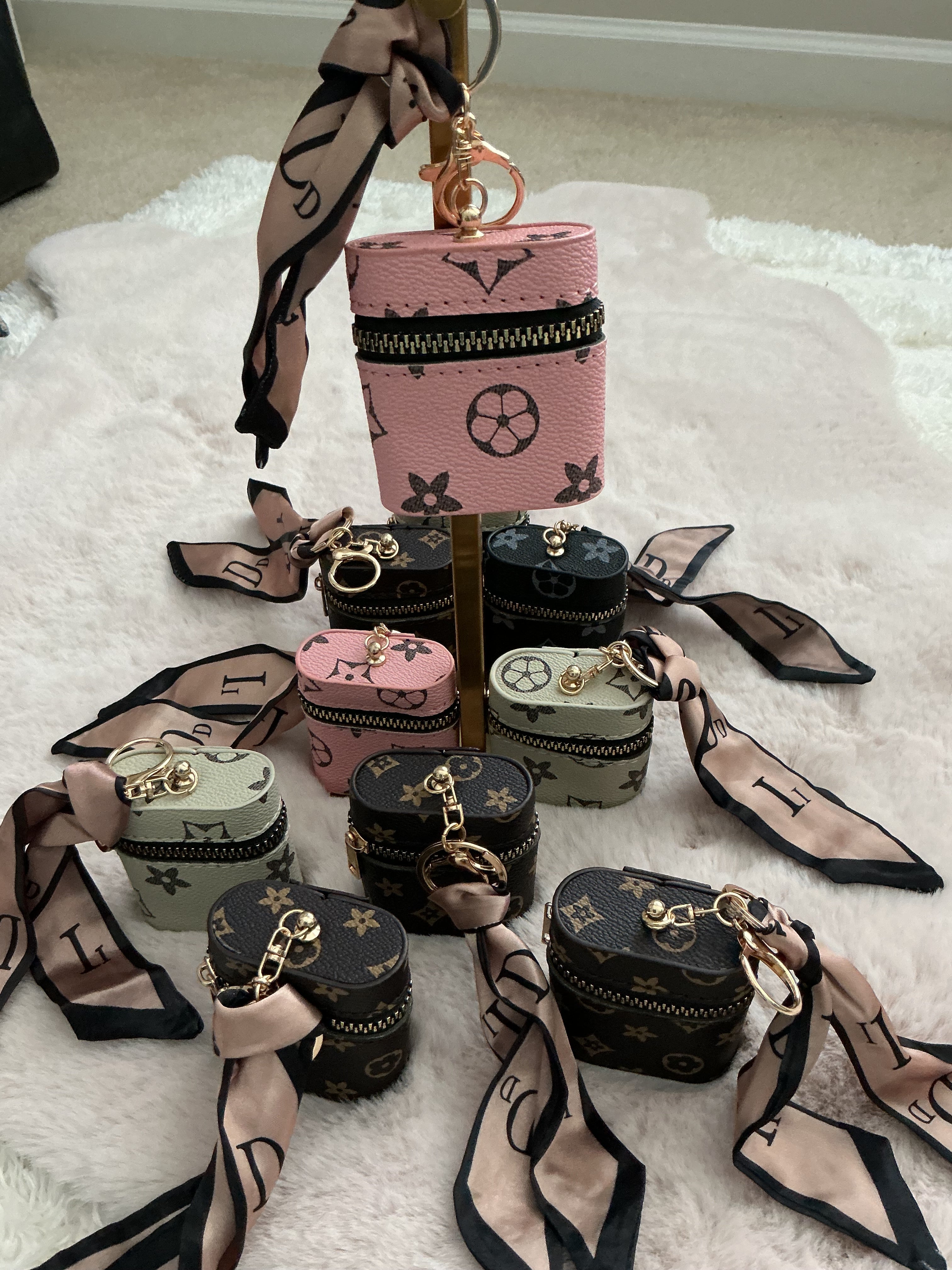 Decorative Pattern Key Bag Charms