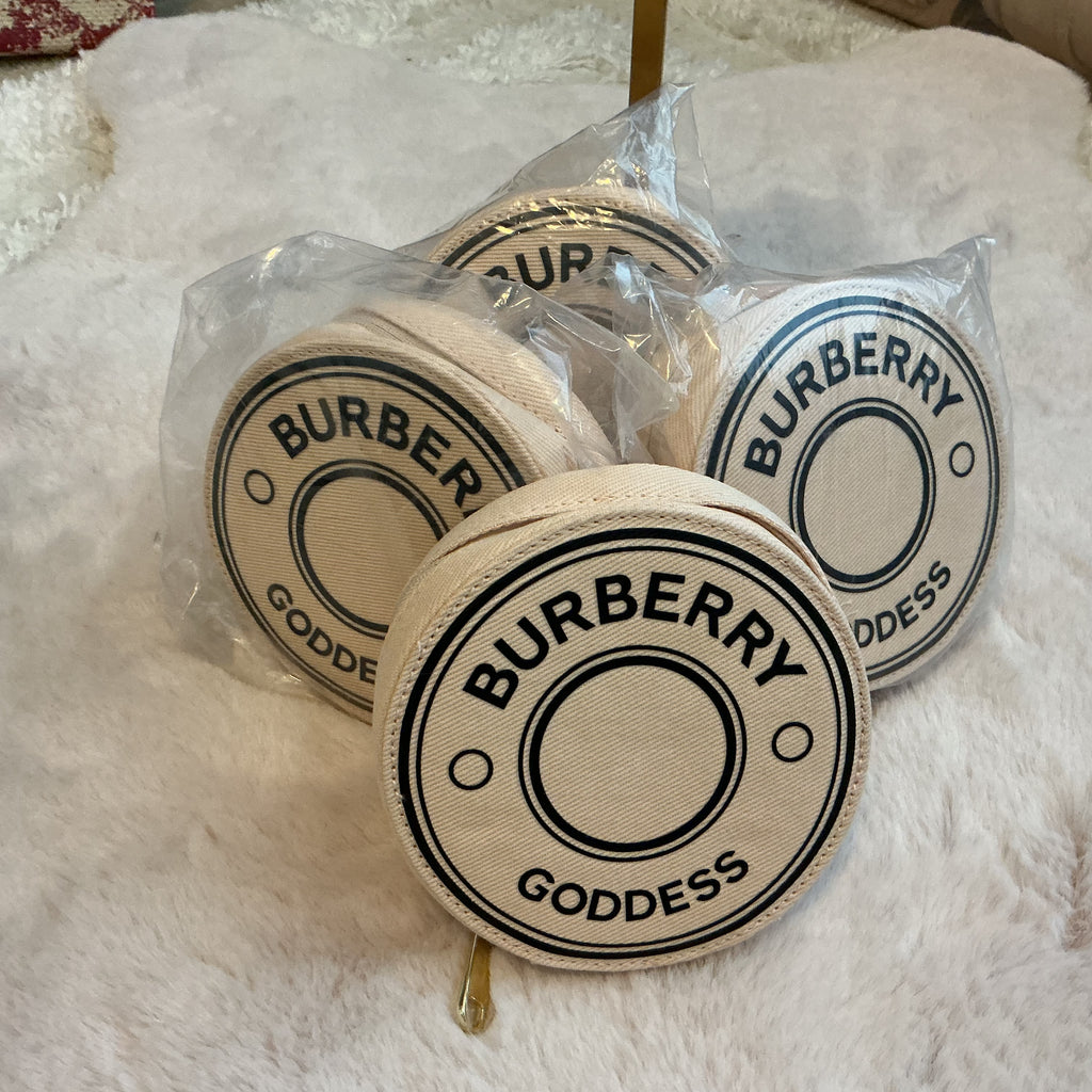 BURBERRY GODDESS ROUND TRAVEL JEWELRY HOLDER GWP item