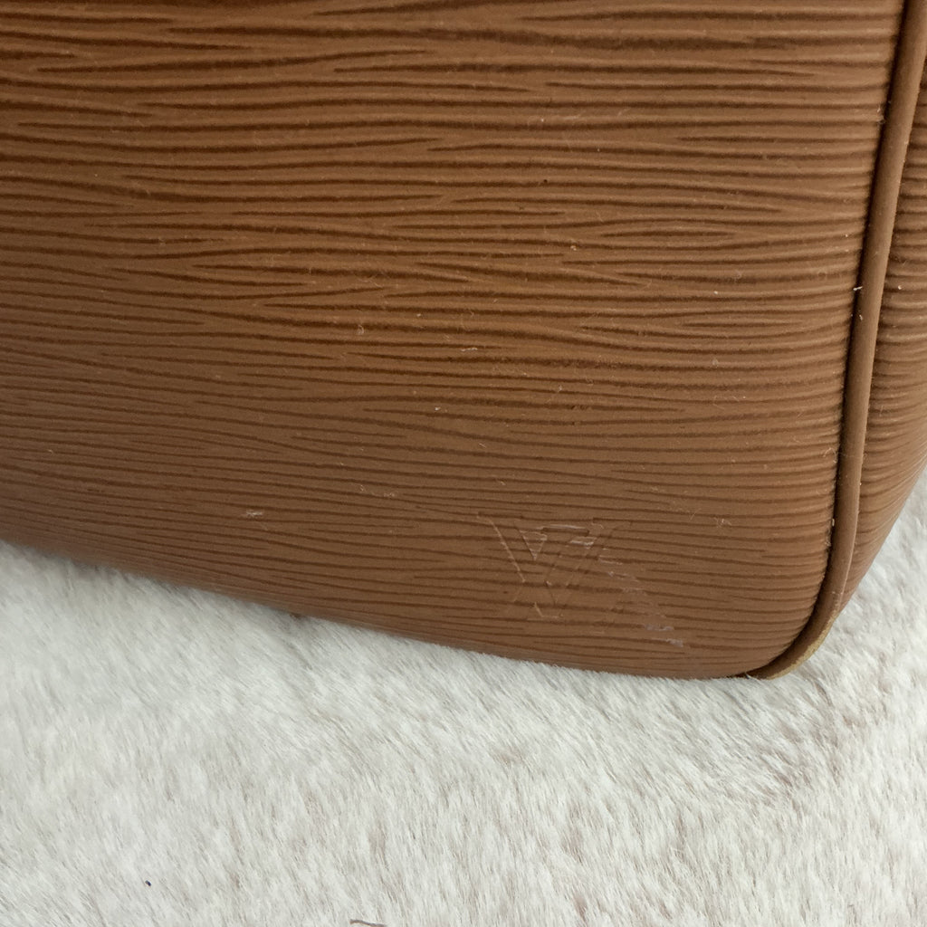 Louis Vuitton Passy GM Brown Epi Shoulder Bag