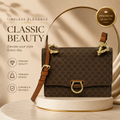 CELINE SMALL CROSSBODY 2 COMPARTMENT BAG WITH ADJUSTABLE STRAP