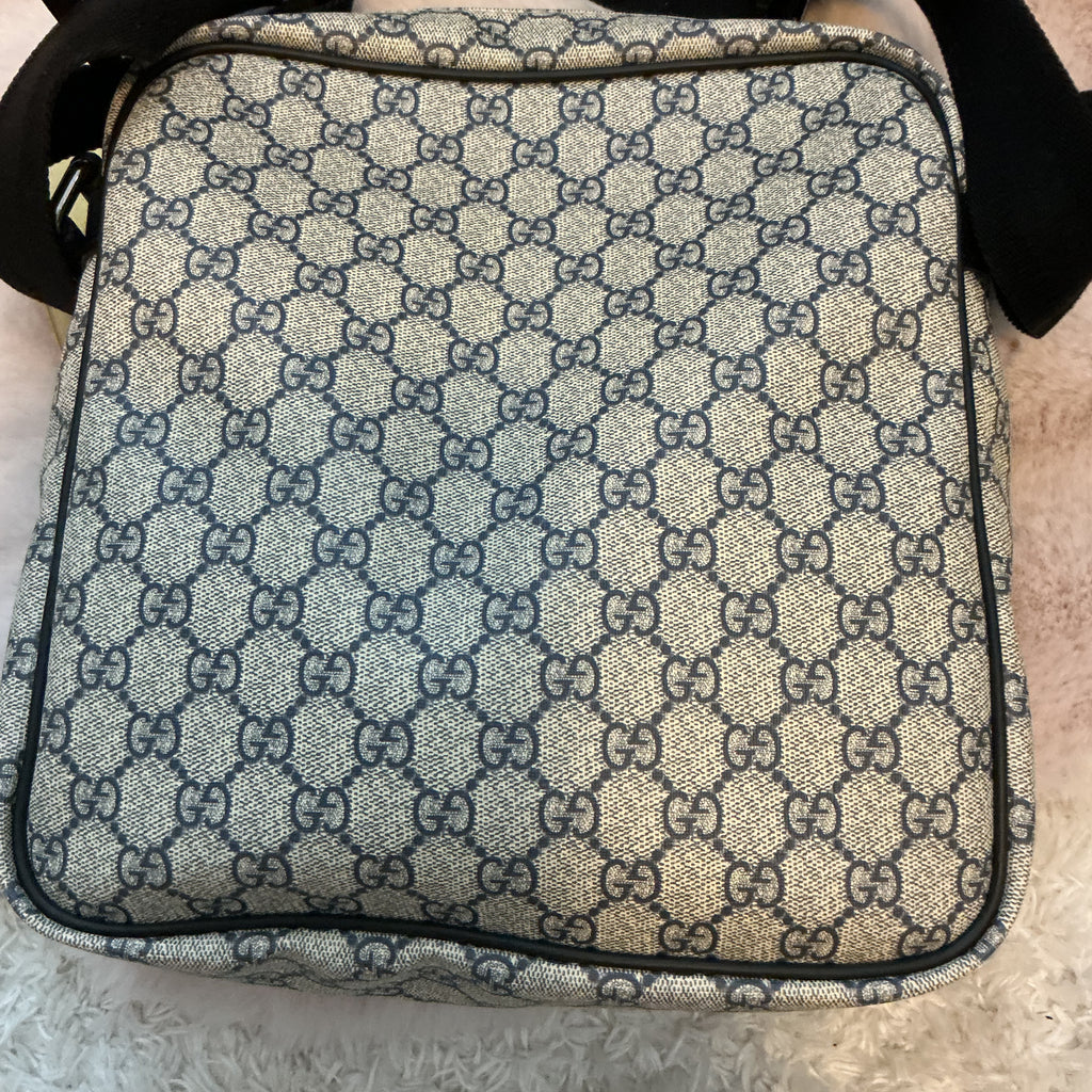 GUCCI GG MONOGRAM SUPREME MESSENGER CANVAS CROSSBODY