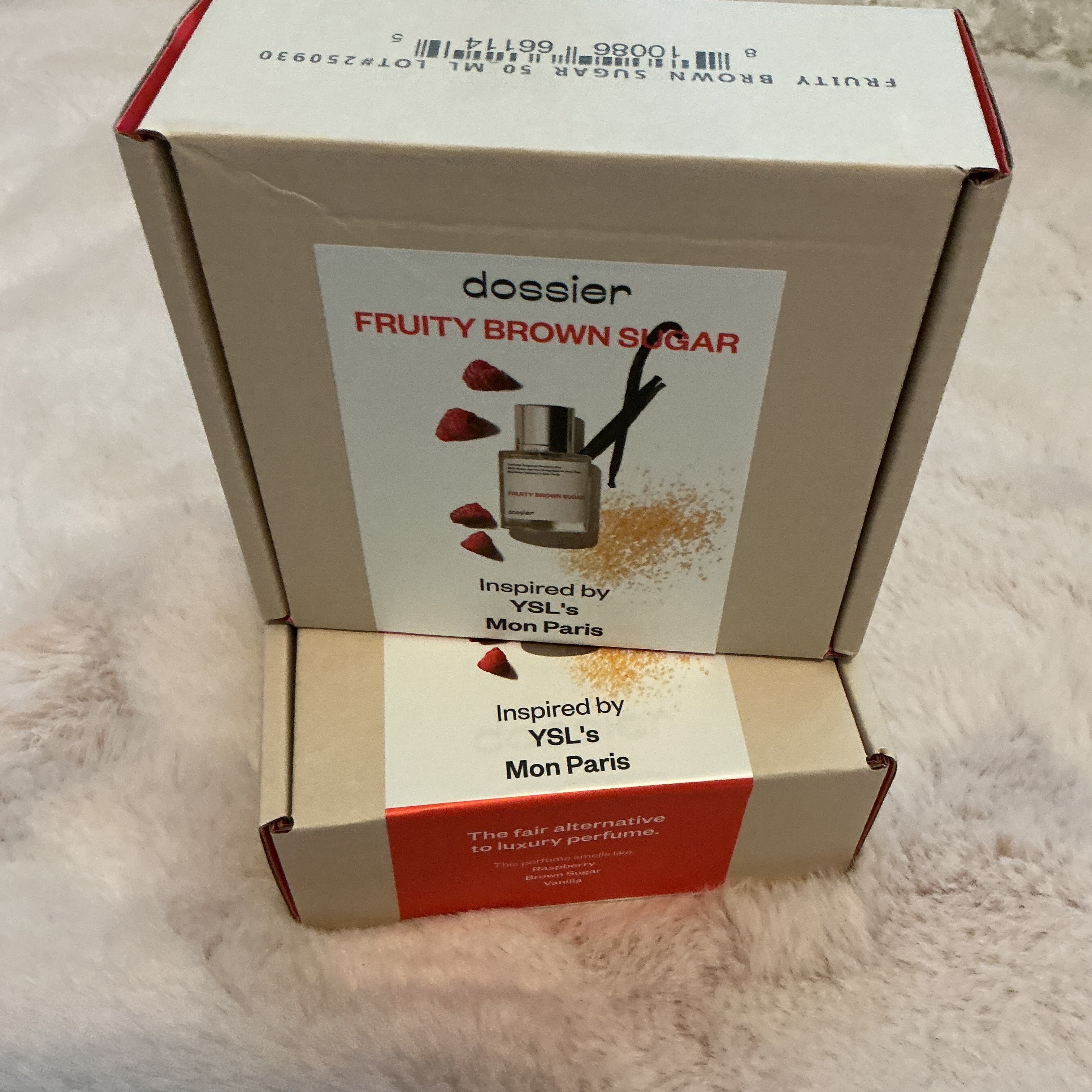 DOSSIER FRUITY BROWN SUGAR FRANGRANCE