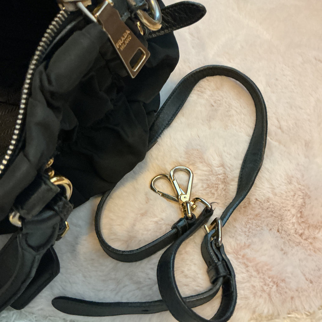 PRADA NYLON SHOULDER CROSSBODY BAG