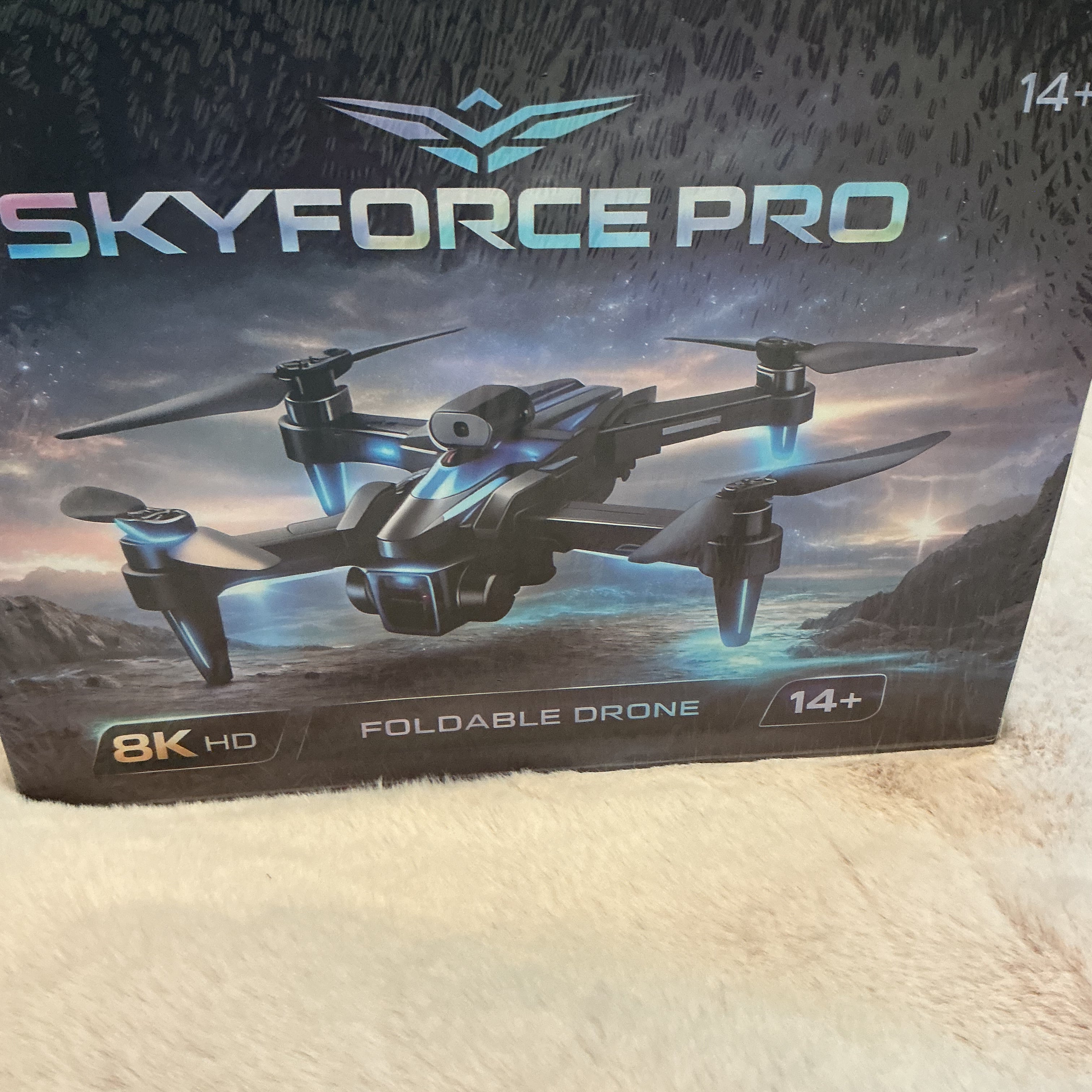 SKYFORCE PRO 8K HD FOLDABLE DRONE