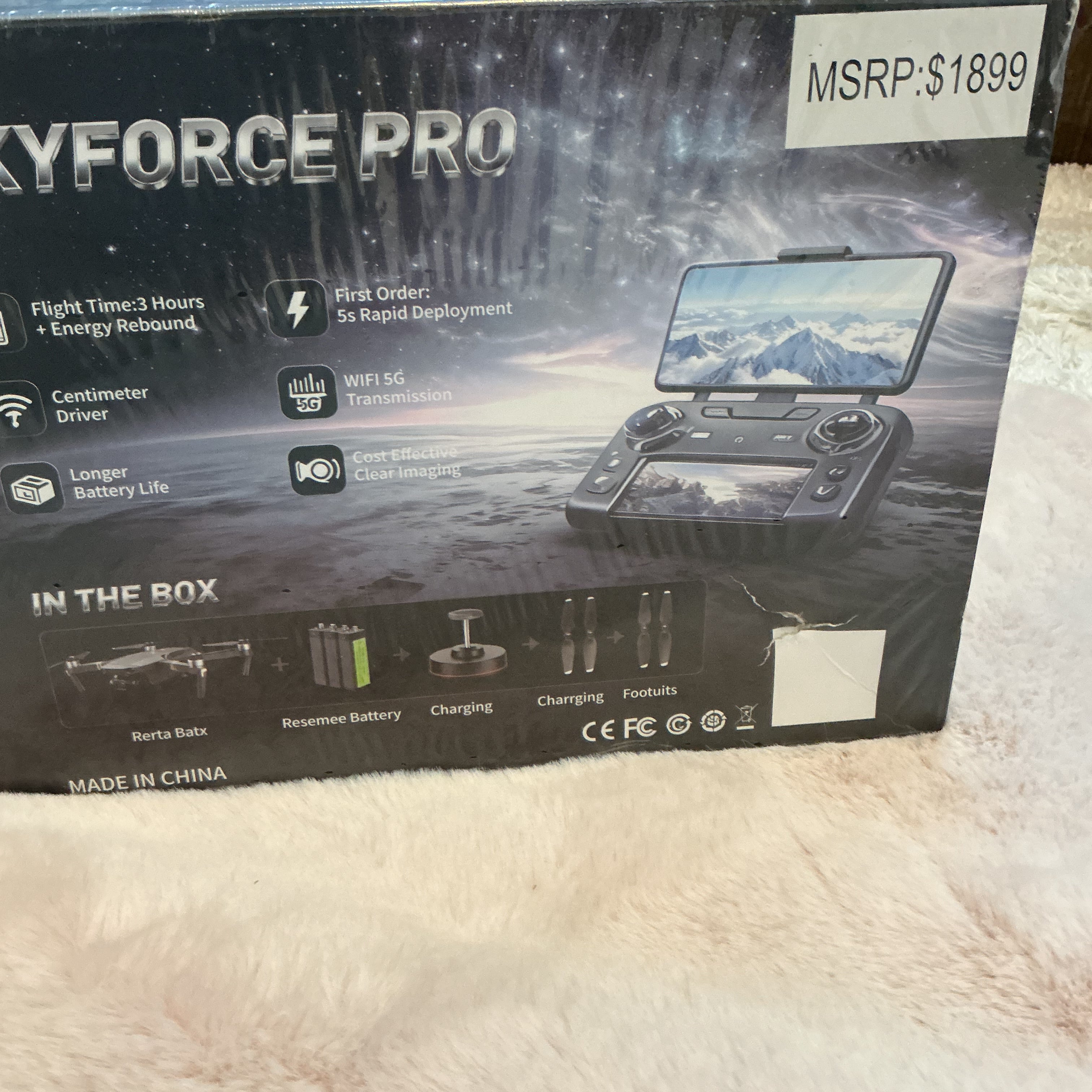 SKYFORCE PRO 8K HD FOLDABLE DRONE