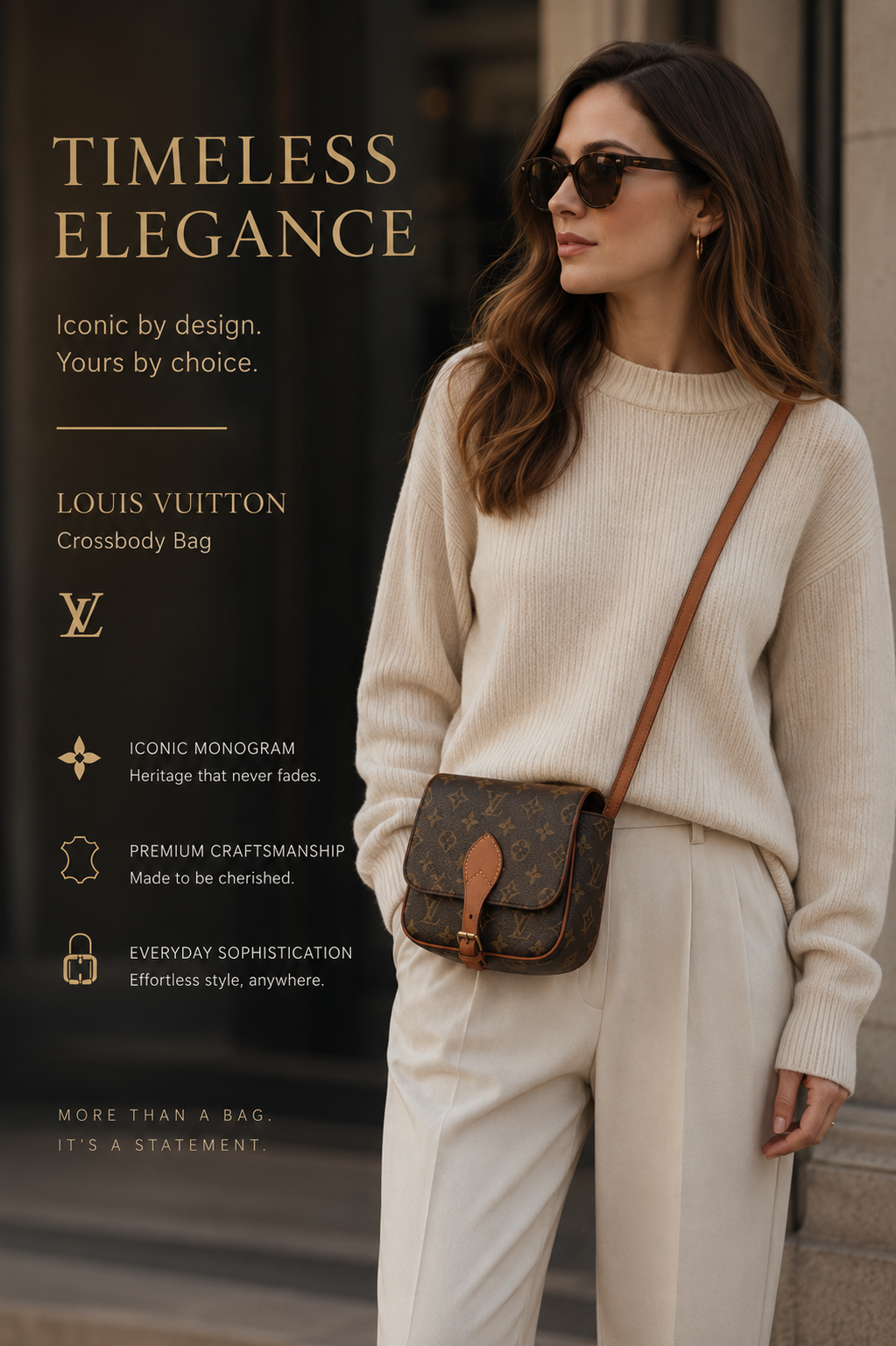 Louis Vuitton Monogram Cartouchiere Crossbody PM