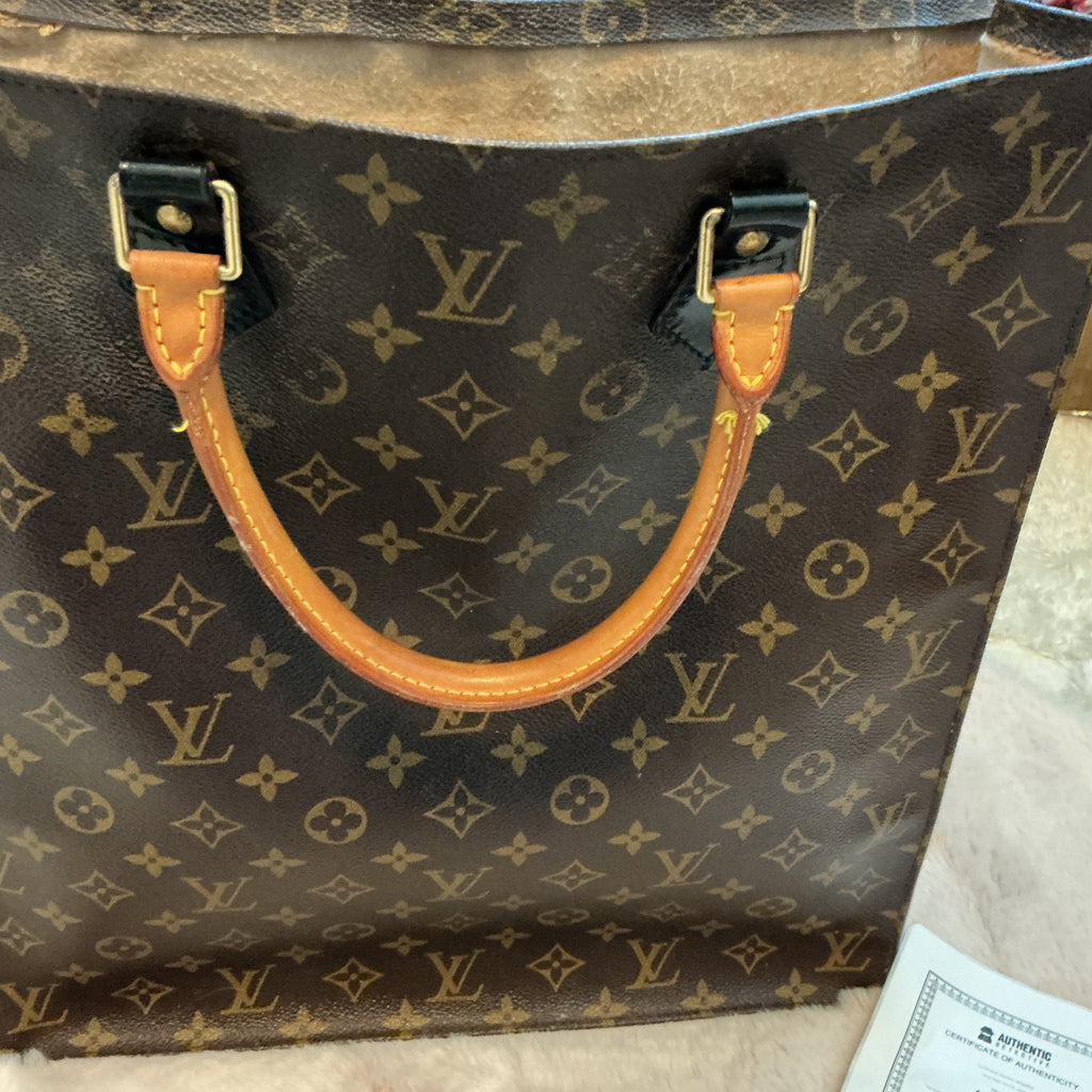 Louis Vuitton Sac Plat Monogram Tote