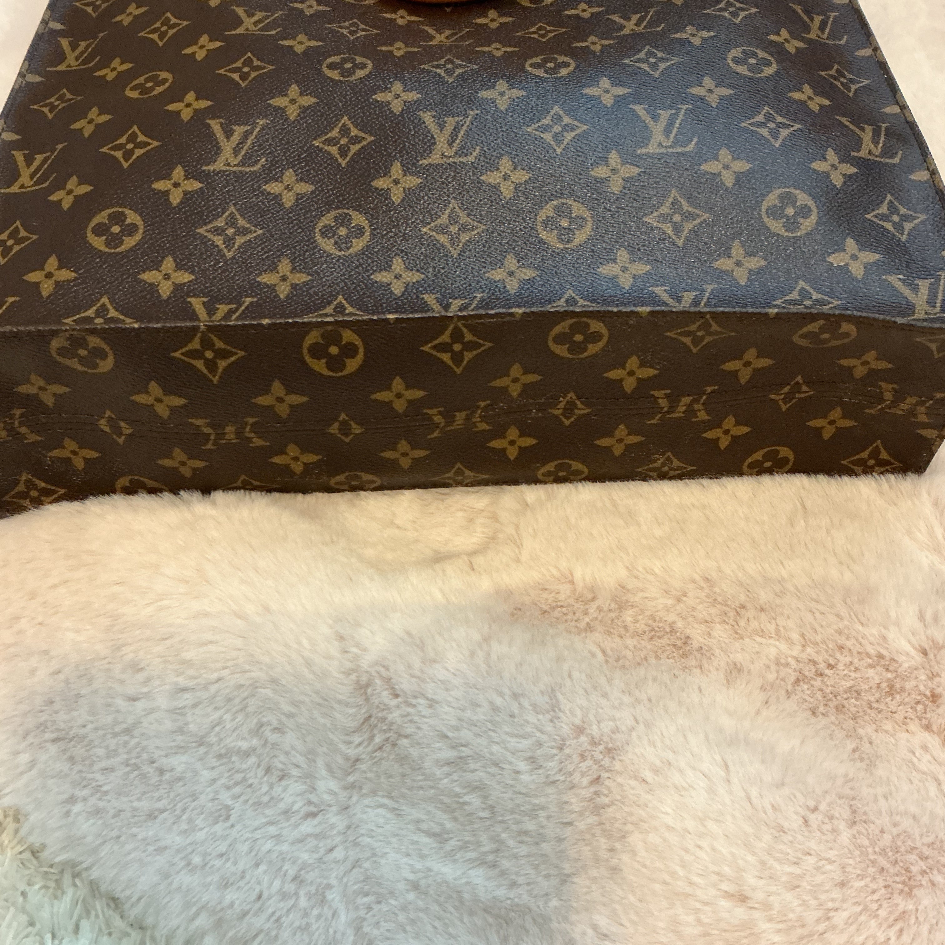 Louis Vuitton Sac Plat Monogram Tote