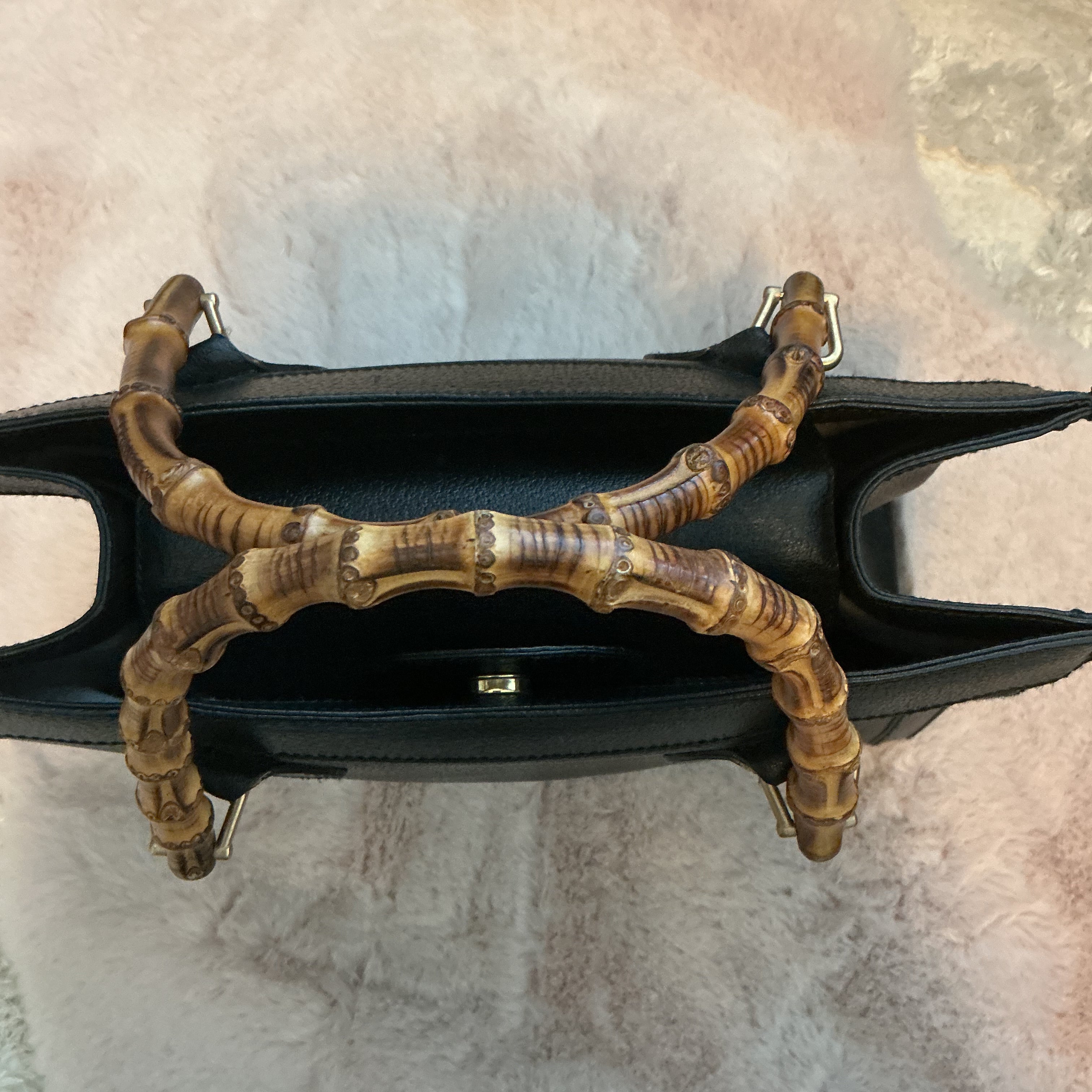 GUCCI DIANA BAMBOO HANDLE SHOULDER BAG
