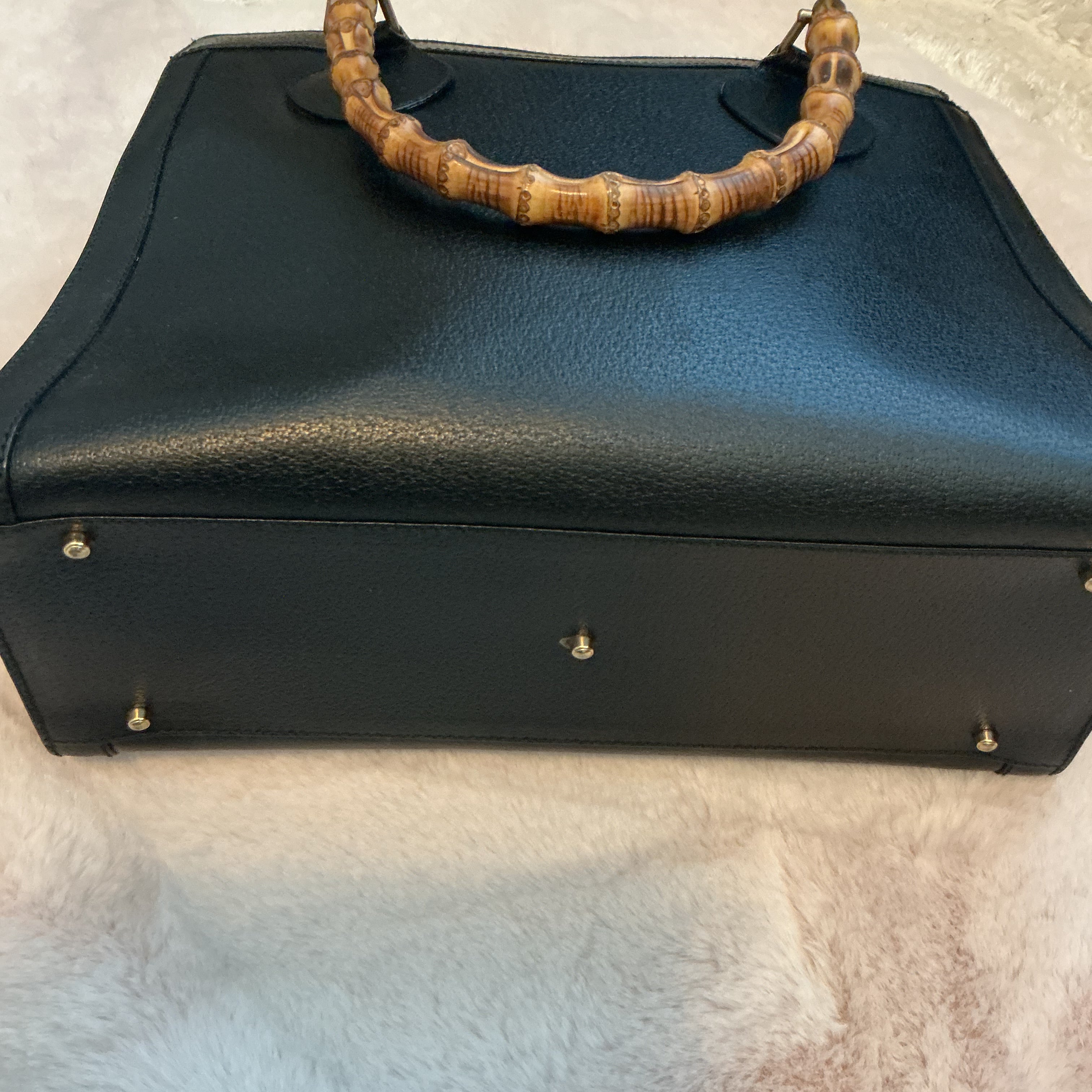 GUCCI DIANA BAMBOO HANDLE SHOULDER BAG