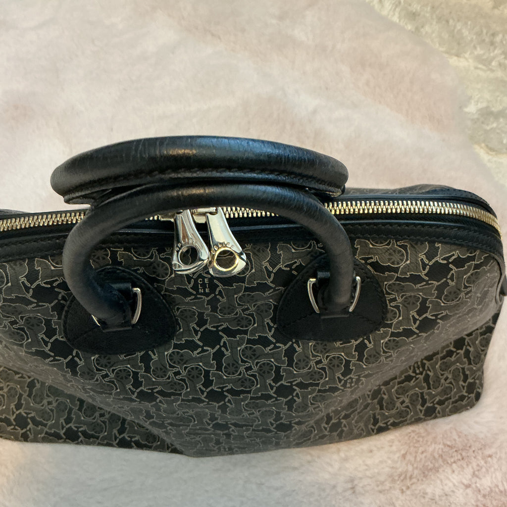 Celine Vintage Monogram Horse and Carriage Alma