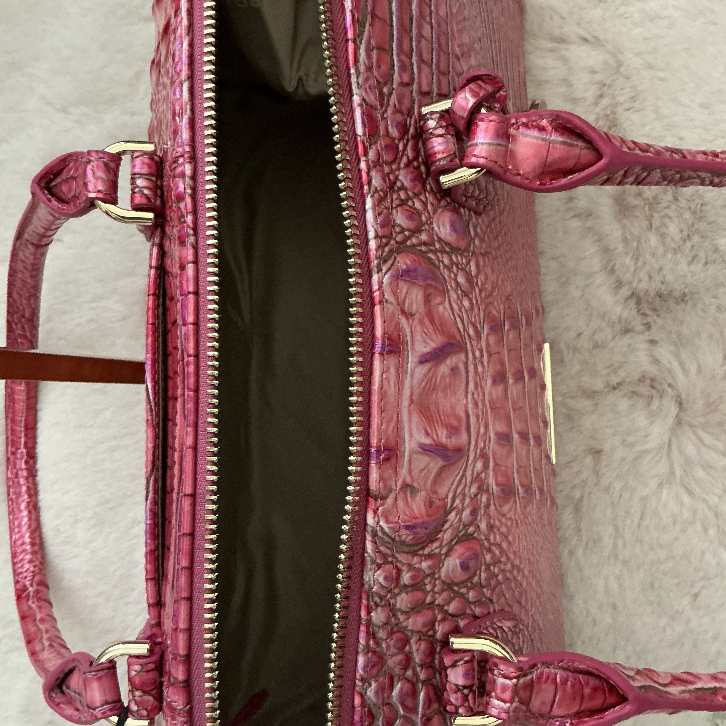 BRAHMIN SOPHIA FRENCH ROSE MELBOURNE BAG