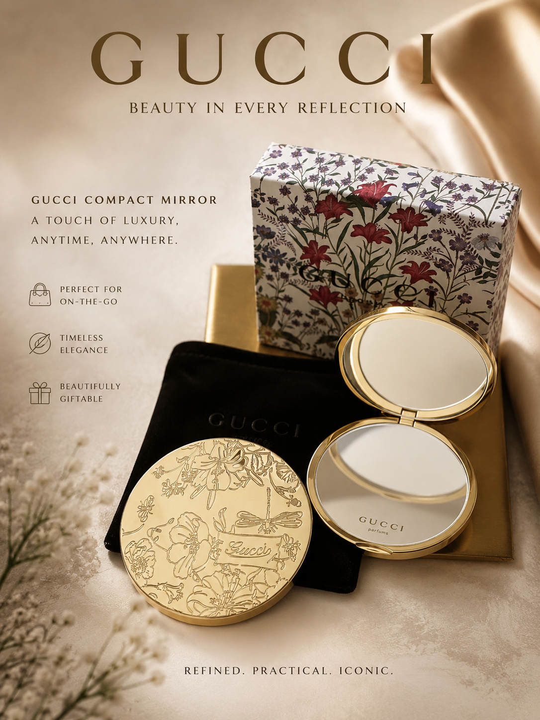 GUCCI BEAUTY COMPACT MIRROR VIP ITEM