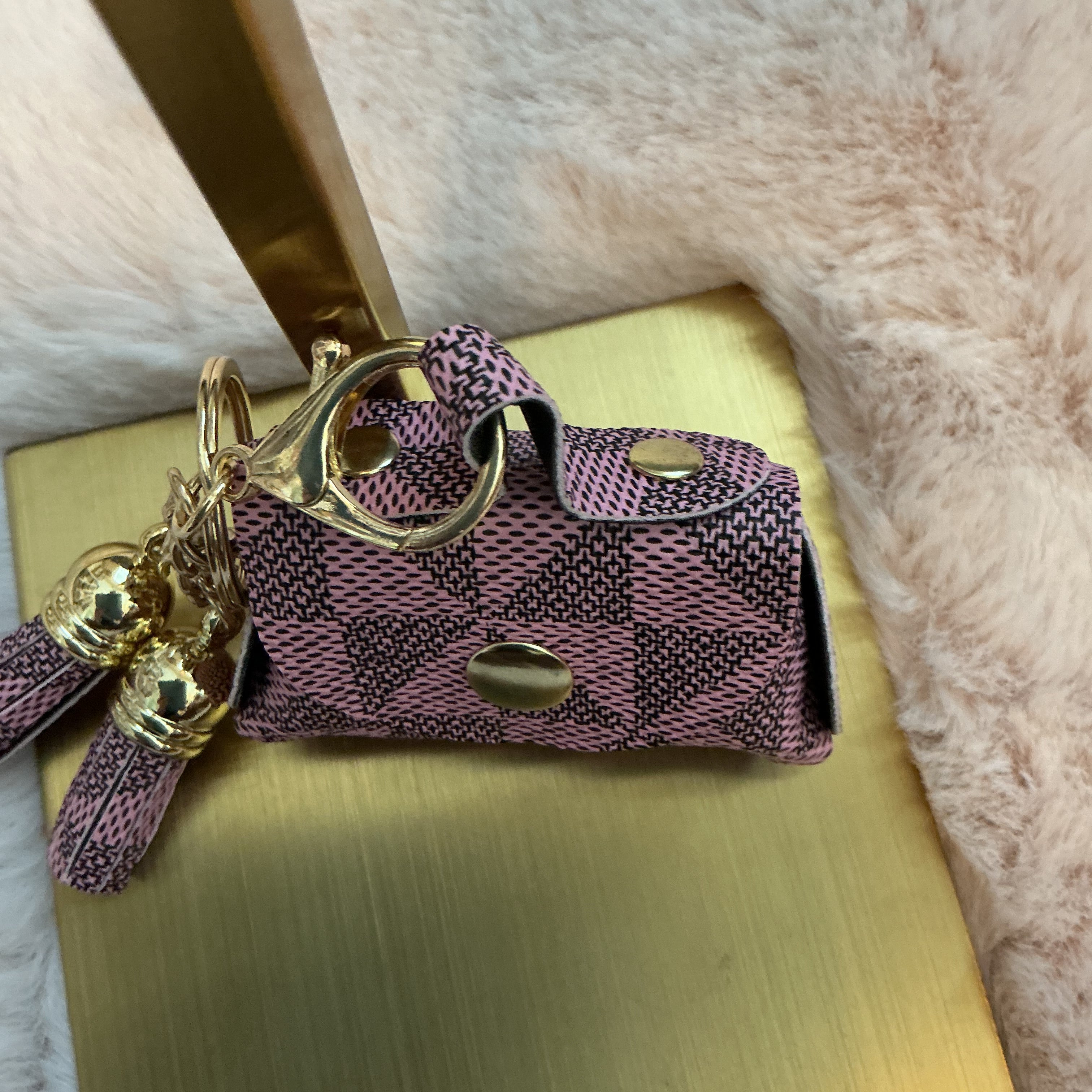 Decorative Pattern Key Bag Charms