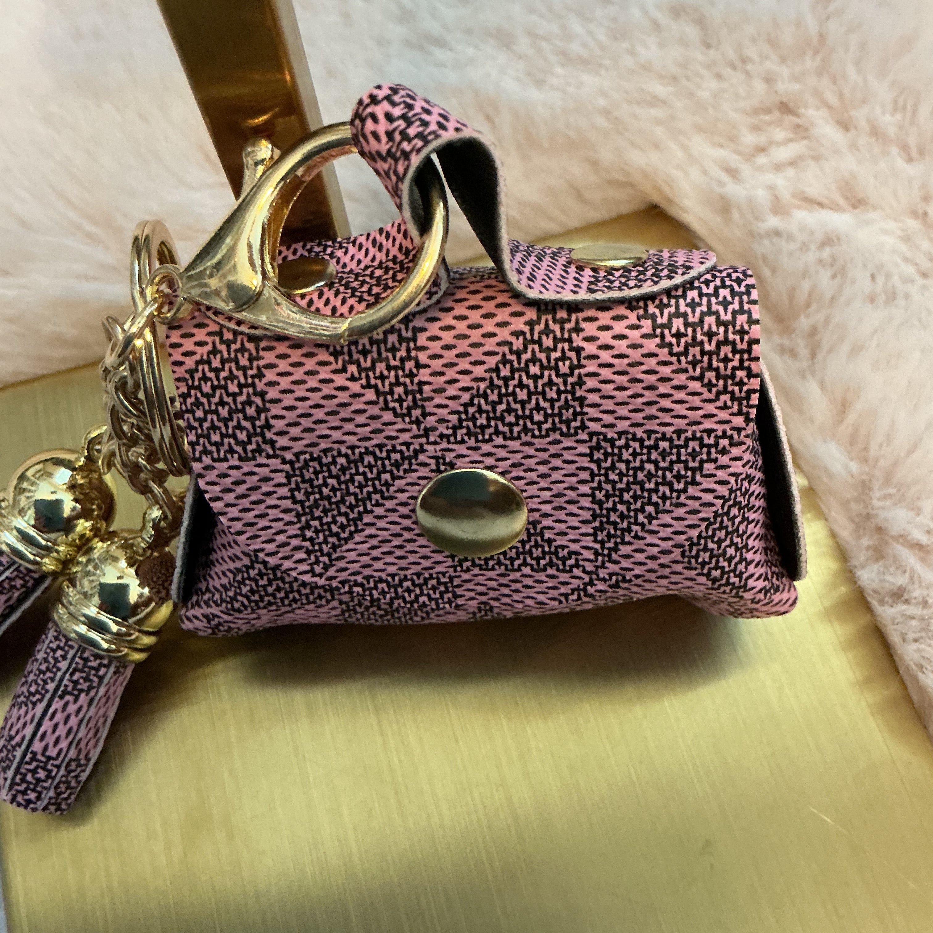 Decorative Pattern Key Bag Charms