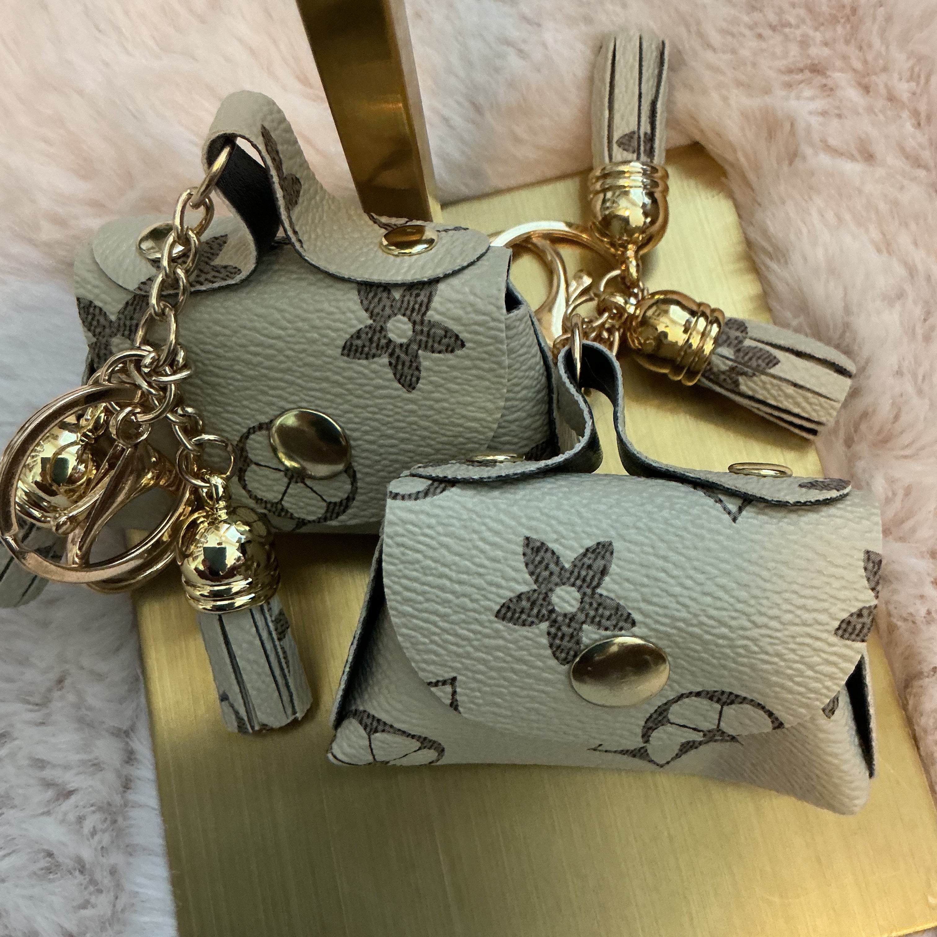 Decorative Pattern Key Bag Charms