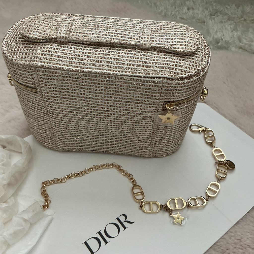 DIOR HOLIDAY COLLECTION VANITY CASE SLING WITH CHAIN GWP ITEM