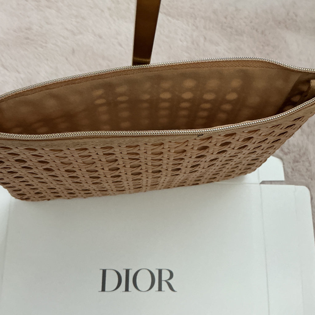 DIOR MAKE UP ZIPPER NATIVE POUCH GWP ITEM