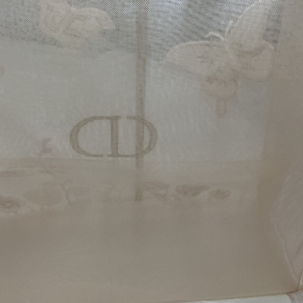DIOR BUTTERFLY LARGE TOTE WITH MATCHING POUCH GWP ITEM
