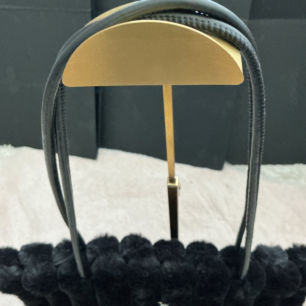 PRADA FURRY SHOULDER BAG