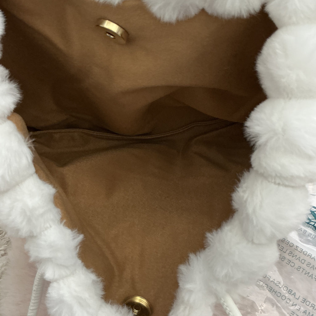 PRADA FURRY SHOULDER BAG