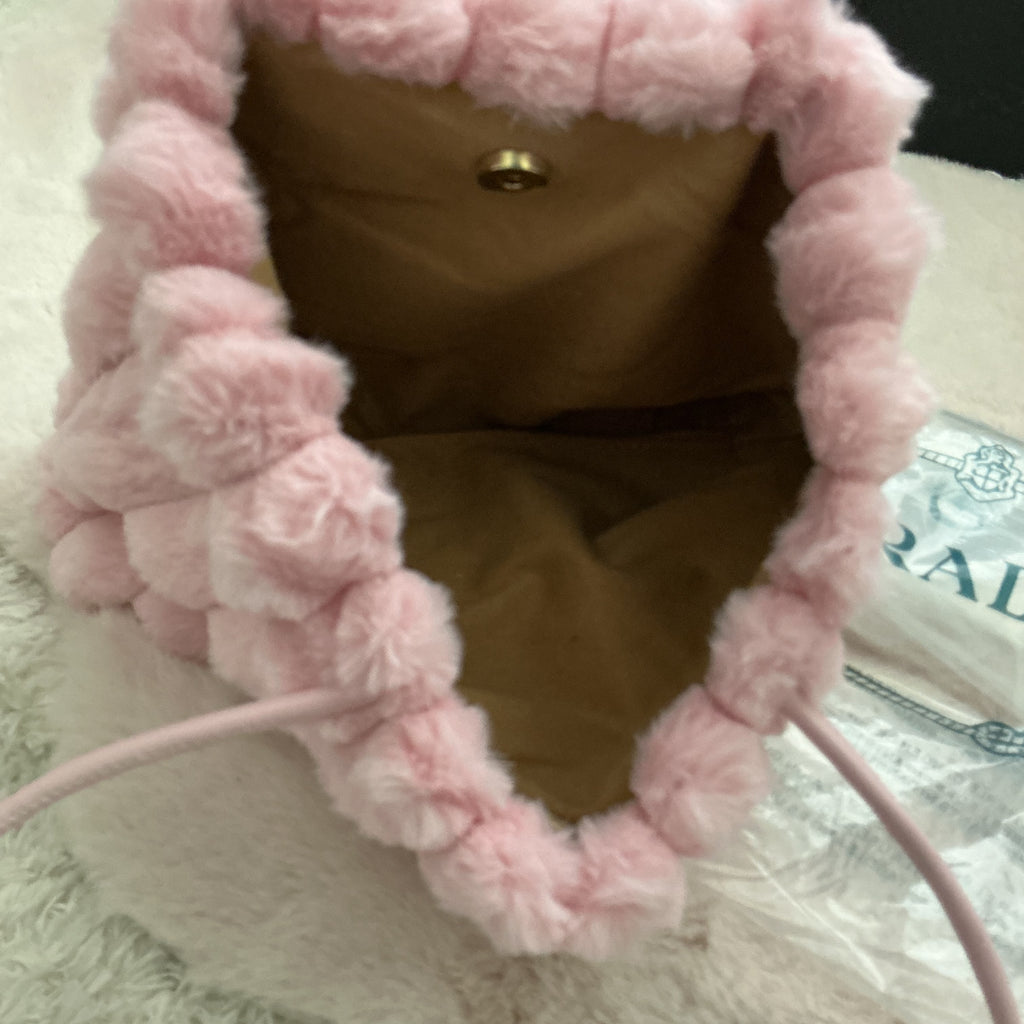 PRADA FURRY SHOULDER BAG