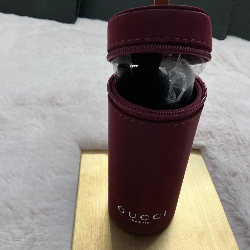 GUCCI BEAUTY MAKE UP 3 BRUSH SET WITH TRAVEL CASE GWP ITEM