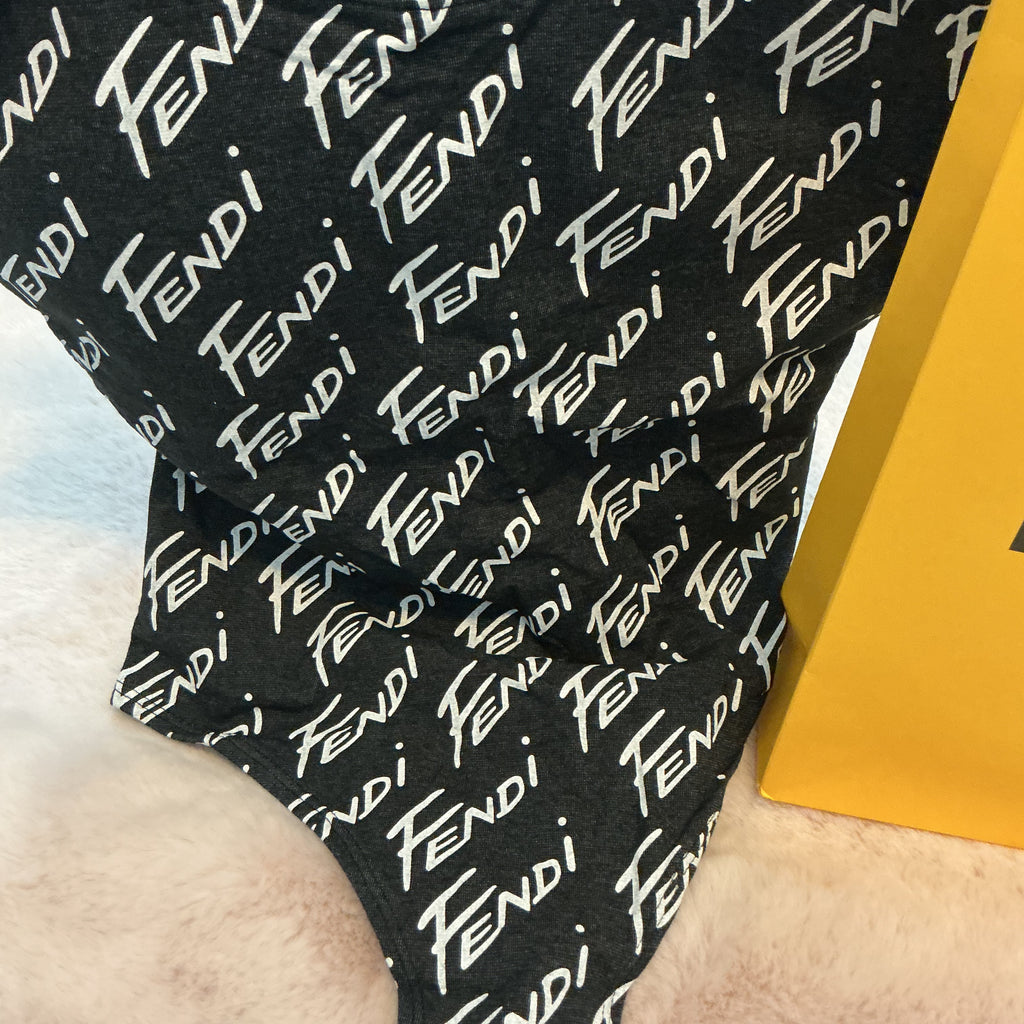 FENDI LOGO ONE PIECE SWIMSUIT