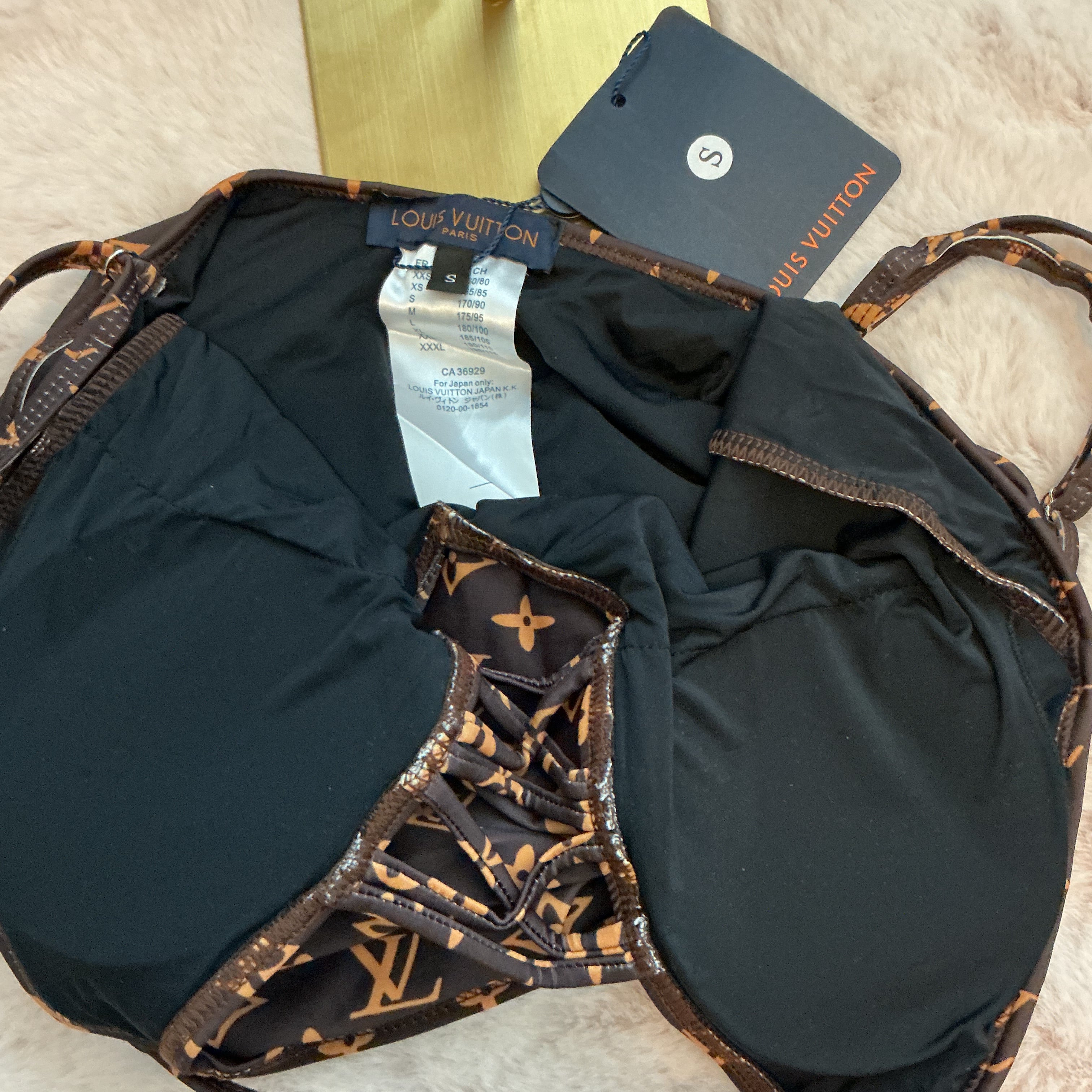 LOUIS VUITTON FLORAL ESCALE PRINT ONE PIECE SWIMSUIT
