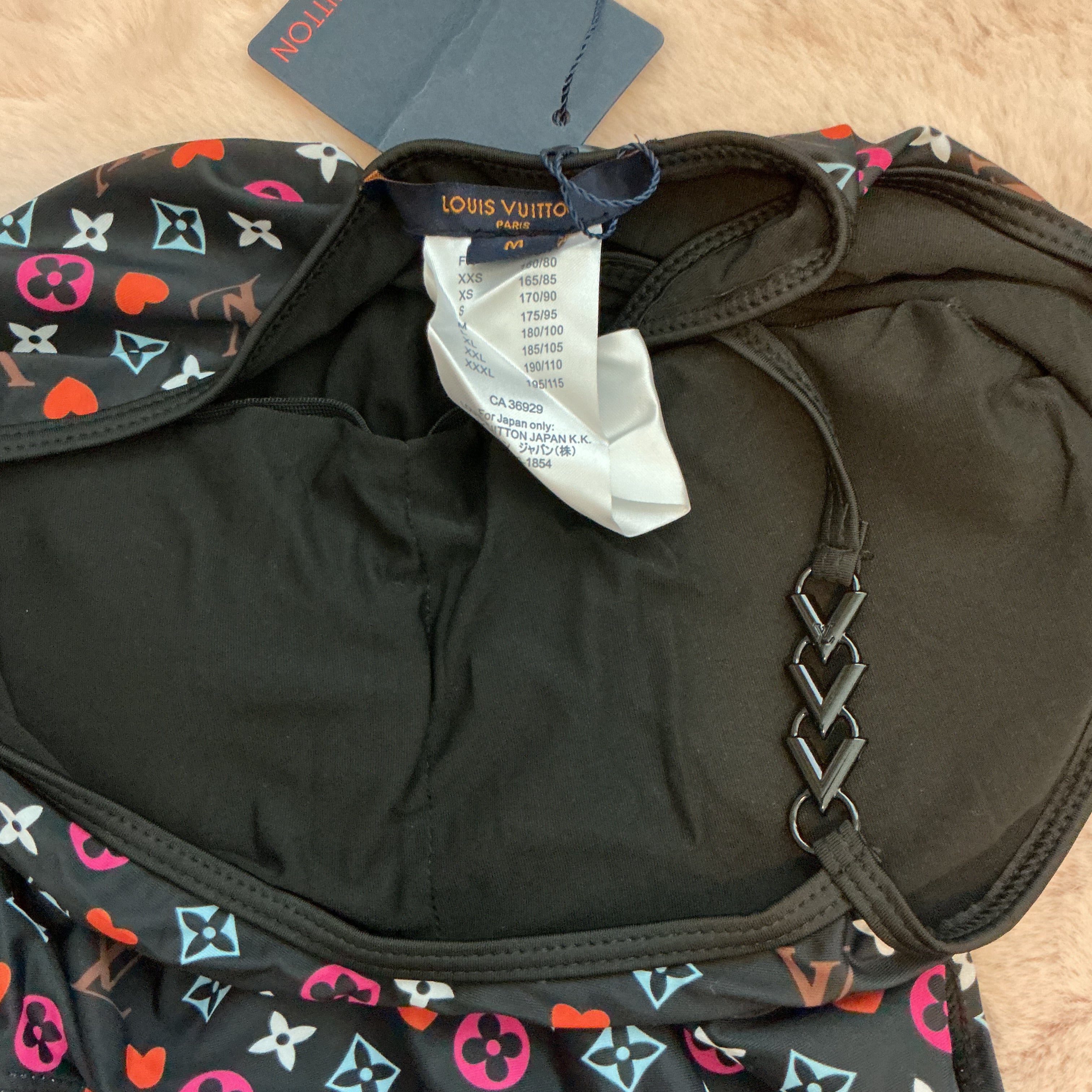 LOUIS VUITTON MURAKAMI ONE STRAP ONE PIECE SWIMSUIT