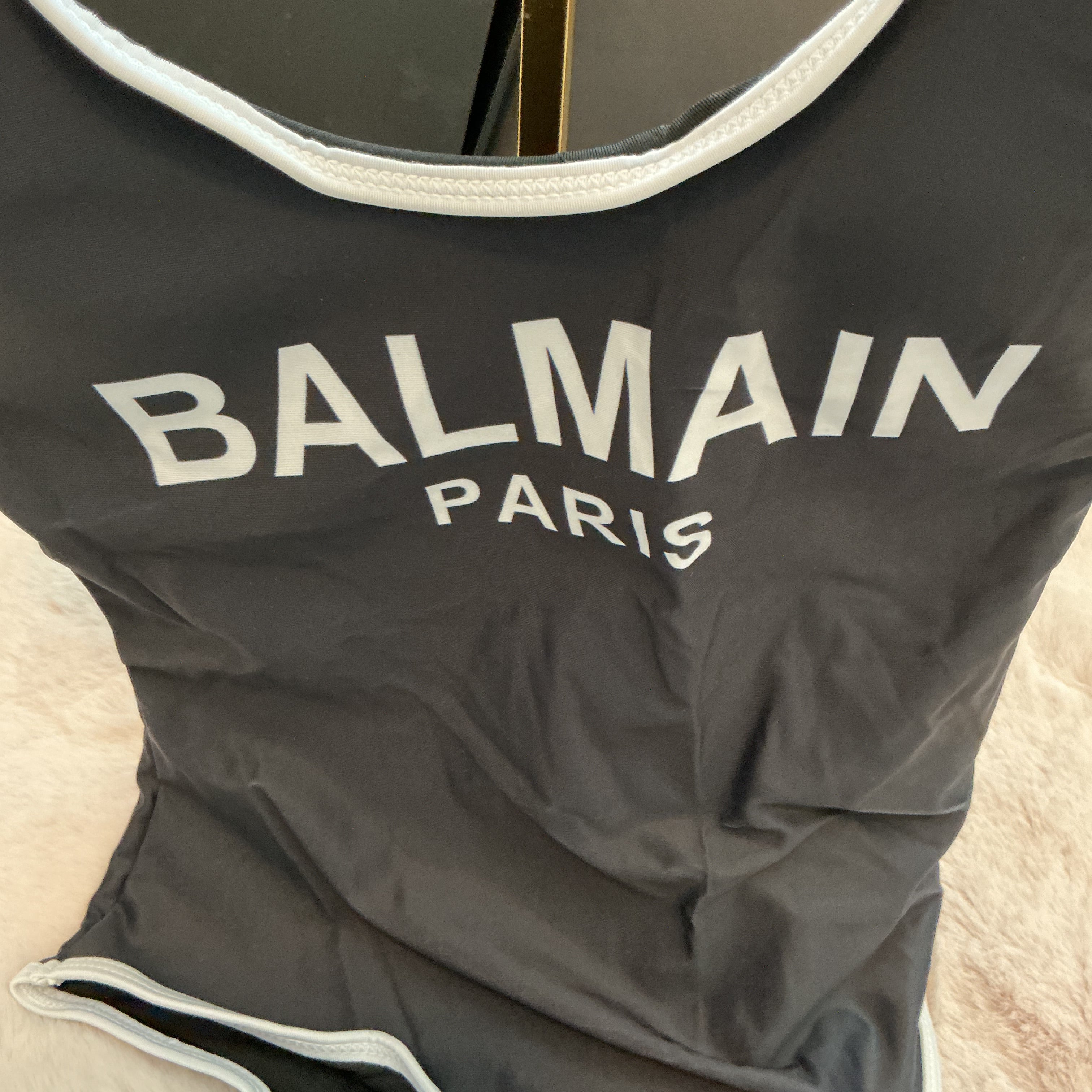 BALMAIN PARIS ONE PIECE SWIMSUIT