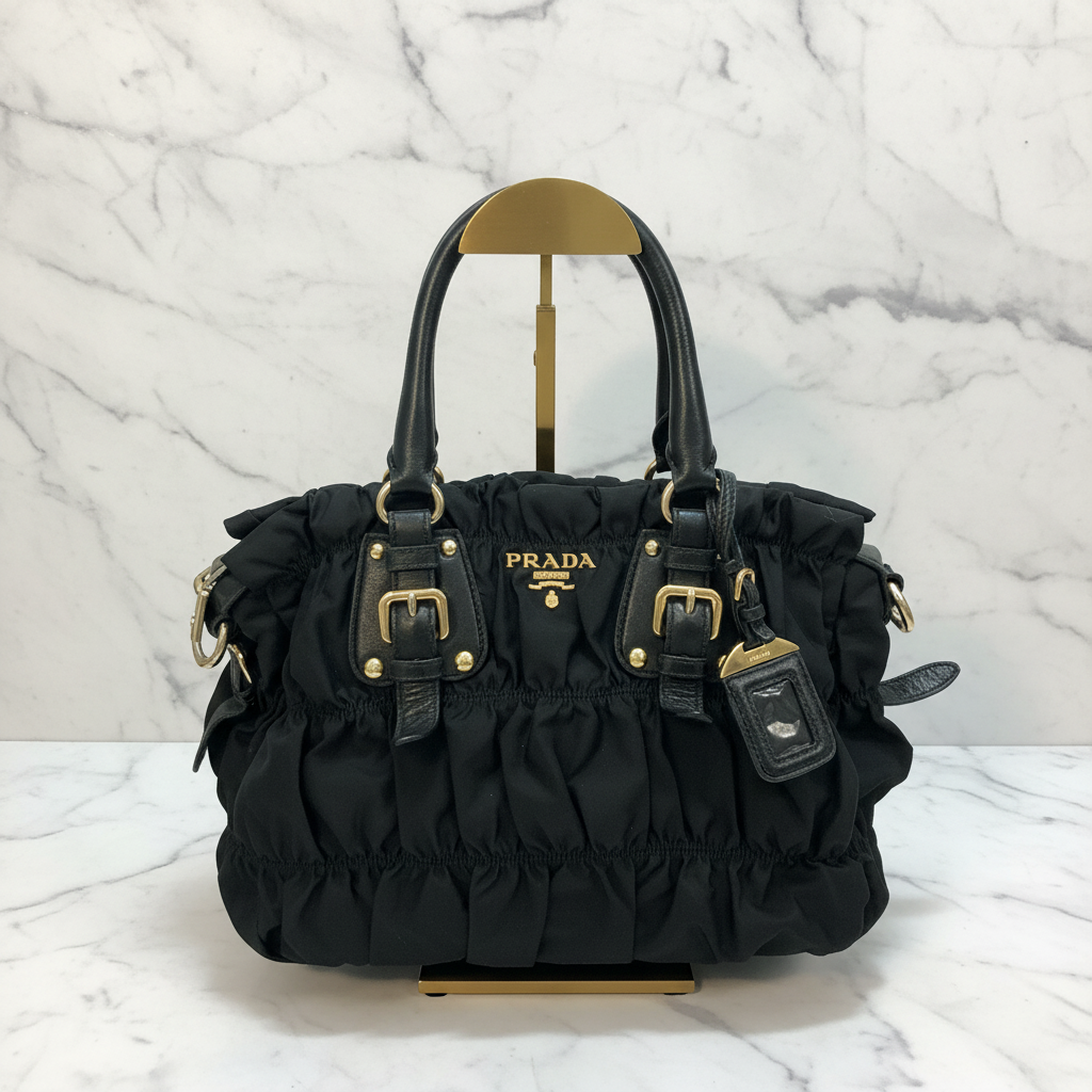 PRADA NYLON SHOULDER CROSSBODY BAG