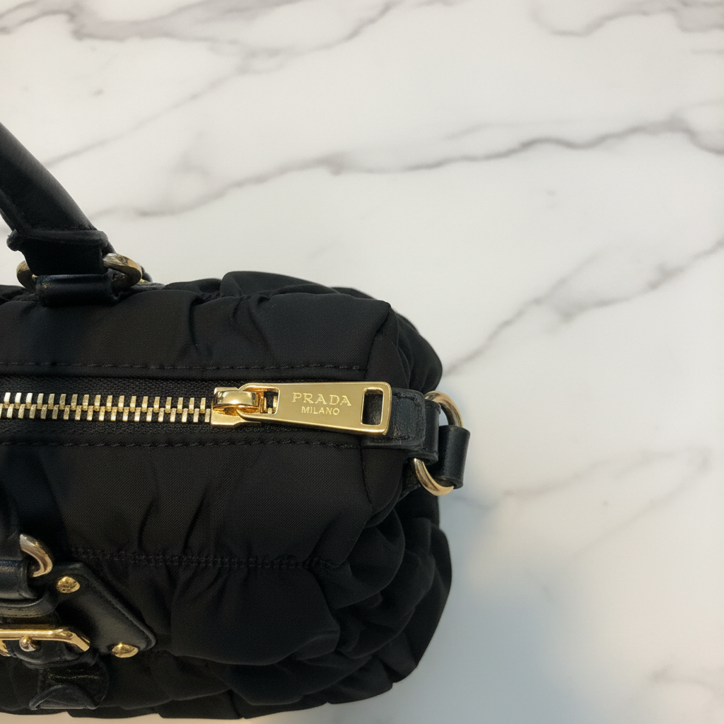 PRADA NYLON SHOULDER CROSSBODY BAG