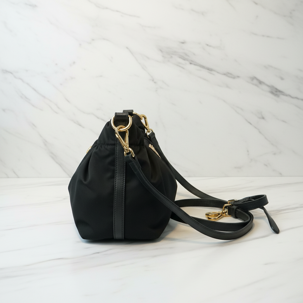 PRADA NYLON SHOULDER CROSSBODY BAG
