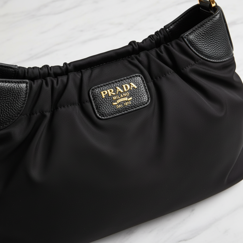 PRADA NYLON SHOULDER CROSSBODY BAG