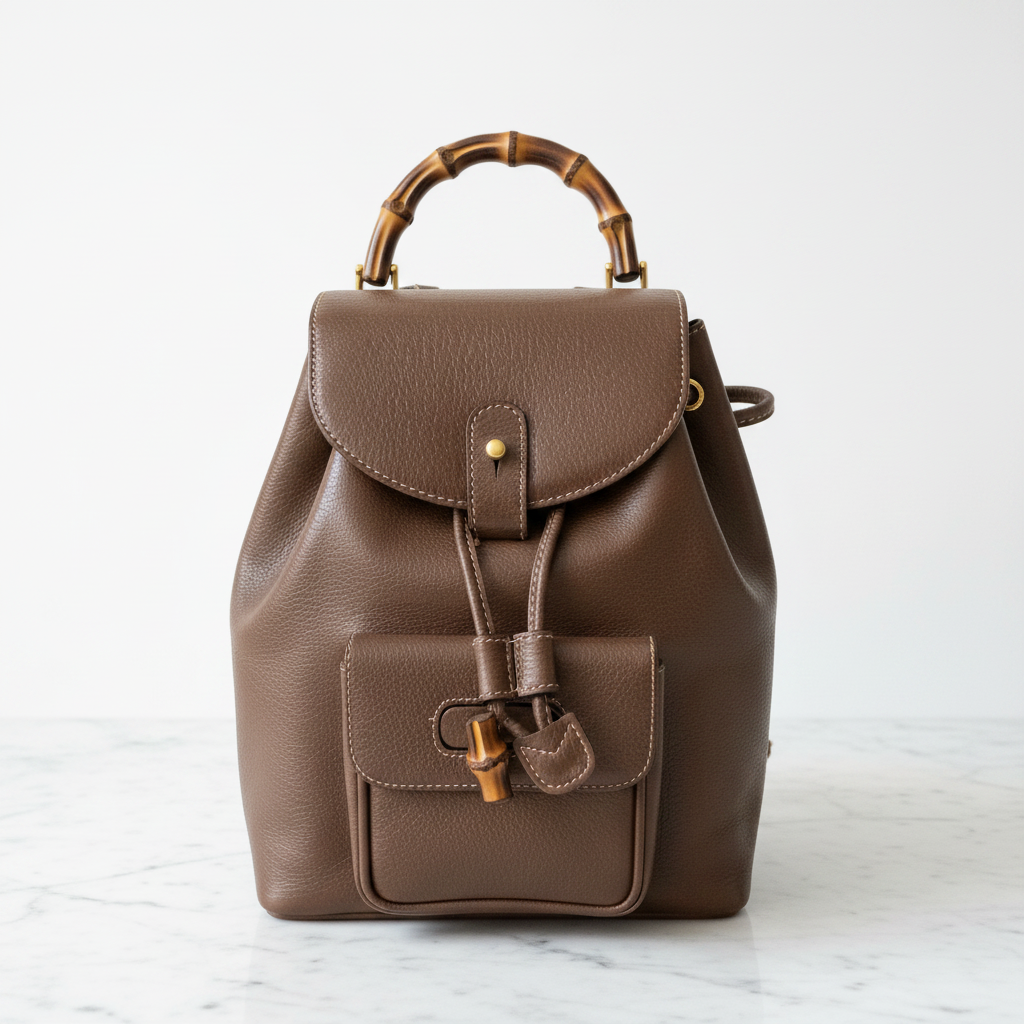 GUCCI BAMBOO HANDLE SMALL BACKPACK