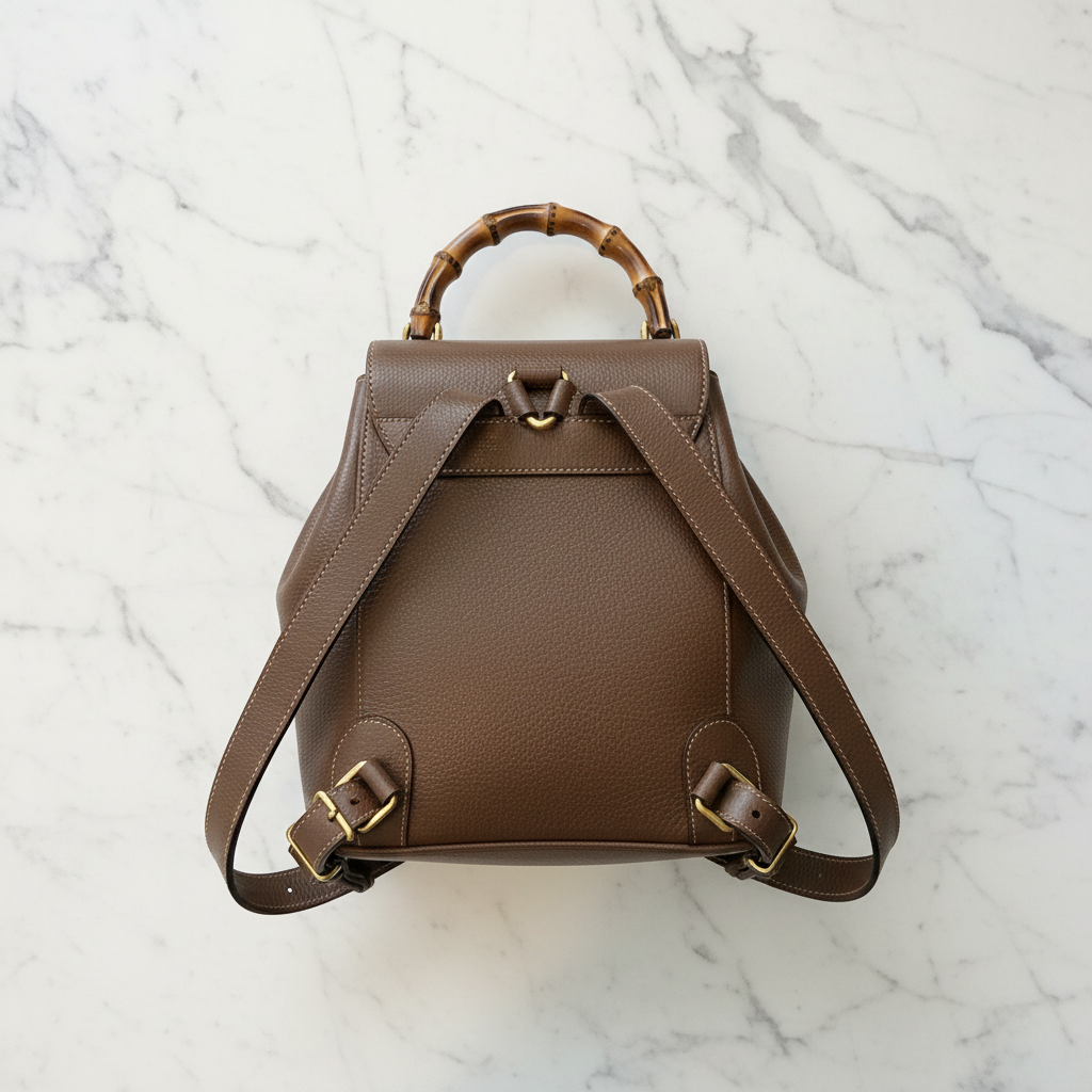GUCCI BAMBOO HANDLE SMALL BACKPACK