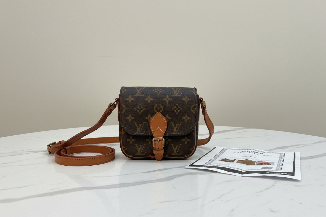 Louis Vuitton Monogram Cartouchiere Crossbody PM