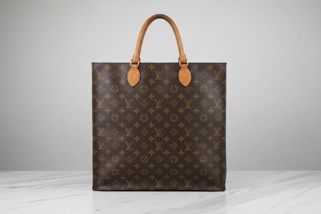 Louis Vuitton Sac Plat Monogram Tote