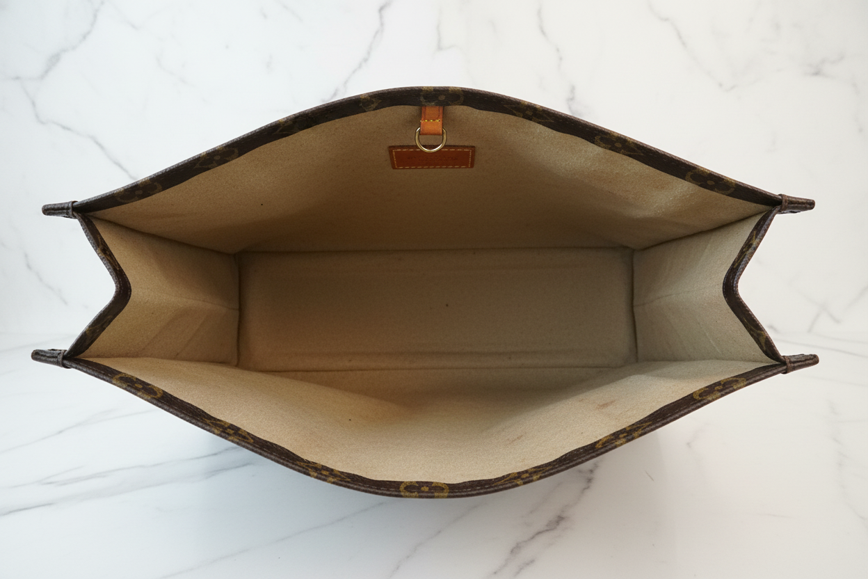 Louis Vuitton Sac Plat Monogram Tote