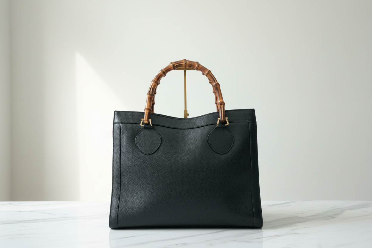 GUCCI DIANA BAMBOO HANDLE SHOULDER BAG