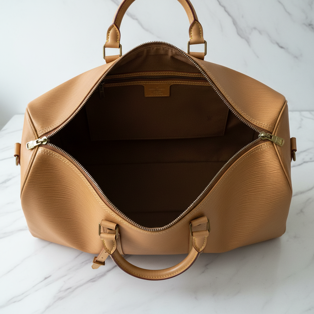 Louis Vuitton Keepall 50 Epi Travel Duffle