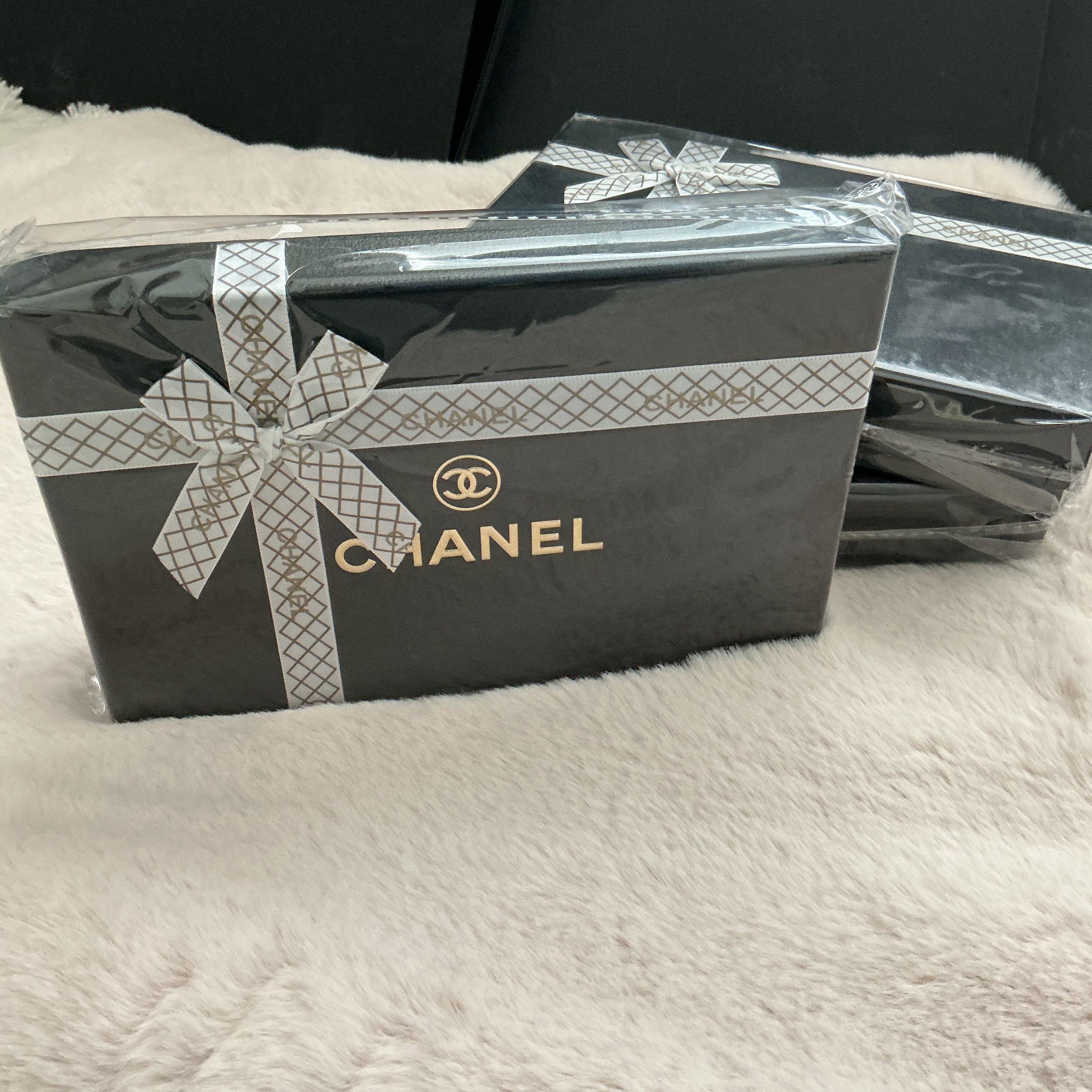 CHANEL SATIN 5 PIECE PERFUME SET