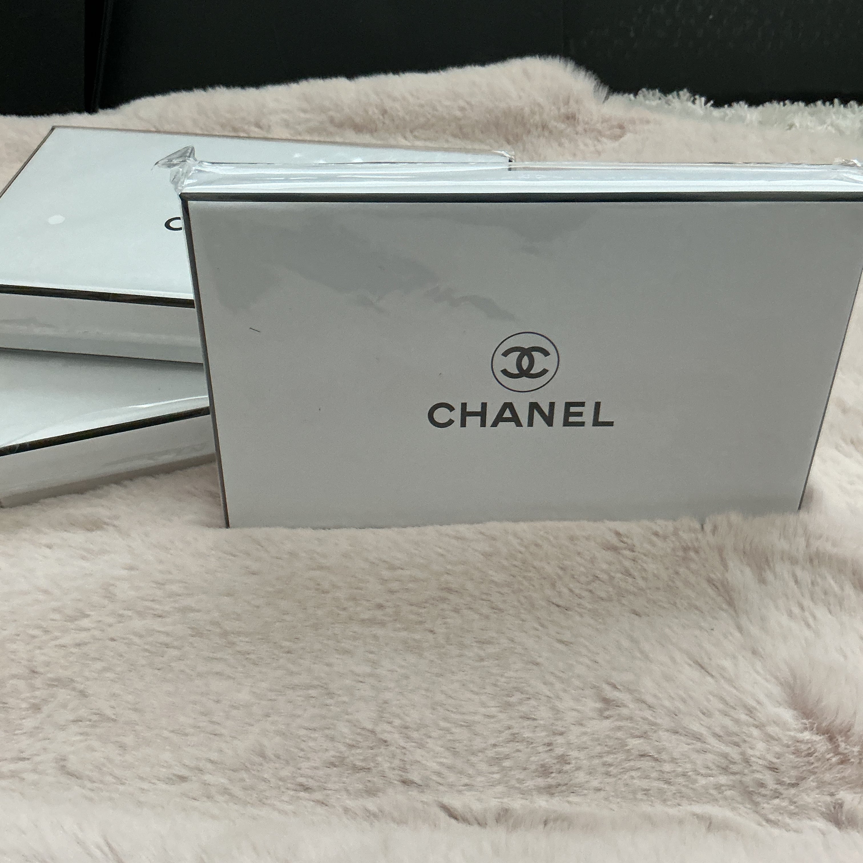 CHANEL 3 PIECE PERFUME SET ROUND BOTTLE